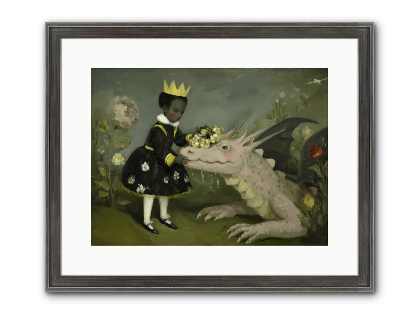 Where Scales Meet Wonder Framed Print - Slimwoods Black/Silver 16x12