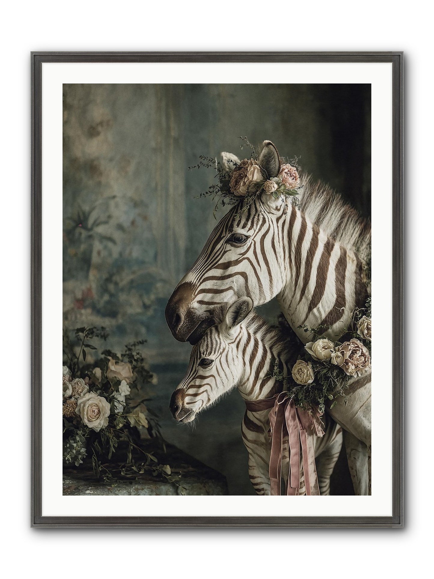 Where Wishes Live Framed Print - Slimwoods Black/Silver 30x40