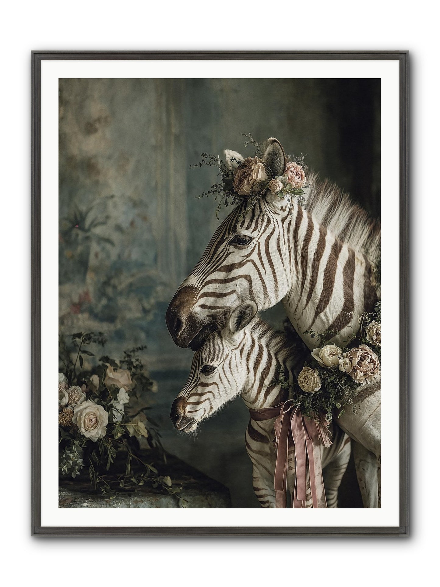 Where Wishes Live Framed Print - Slimwoods Black/Silver 36x48