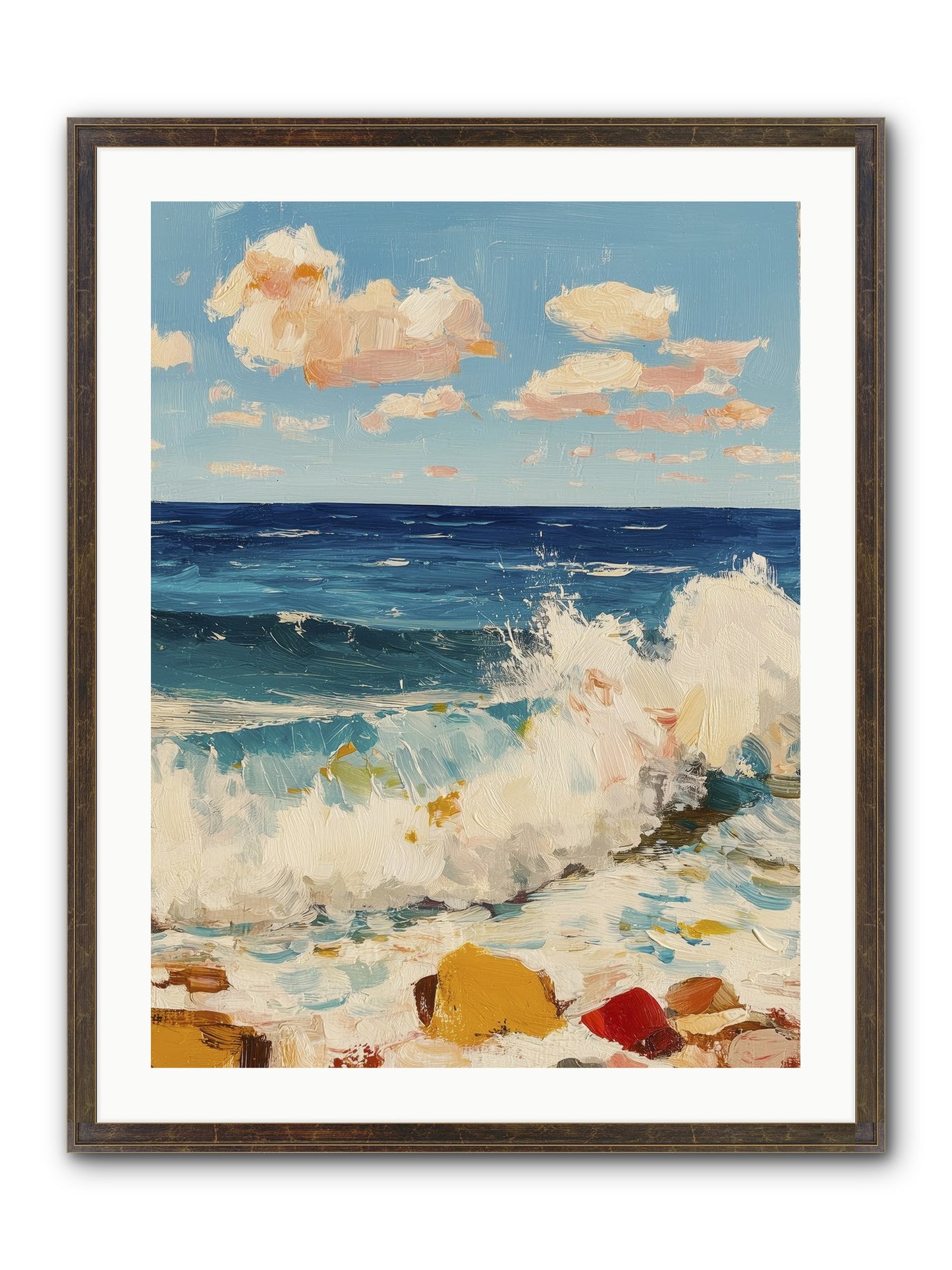 Where Worlds Collide Framed Print - Slimwoods Black/Gold 24x32