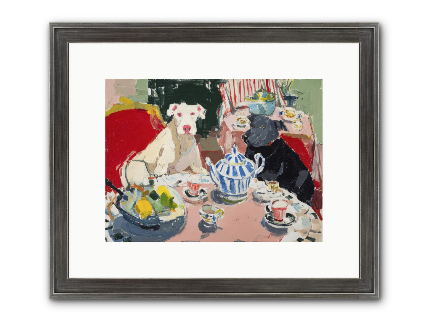 While She Was Gone Framed Print - Slimwoods Black/Silver 12x9