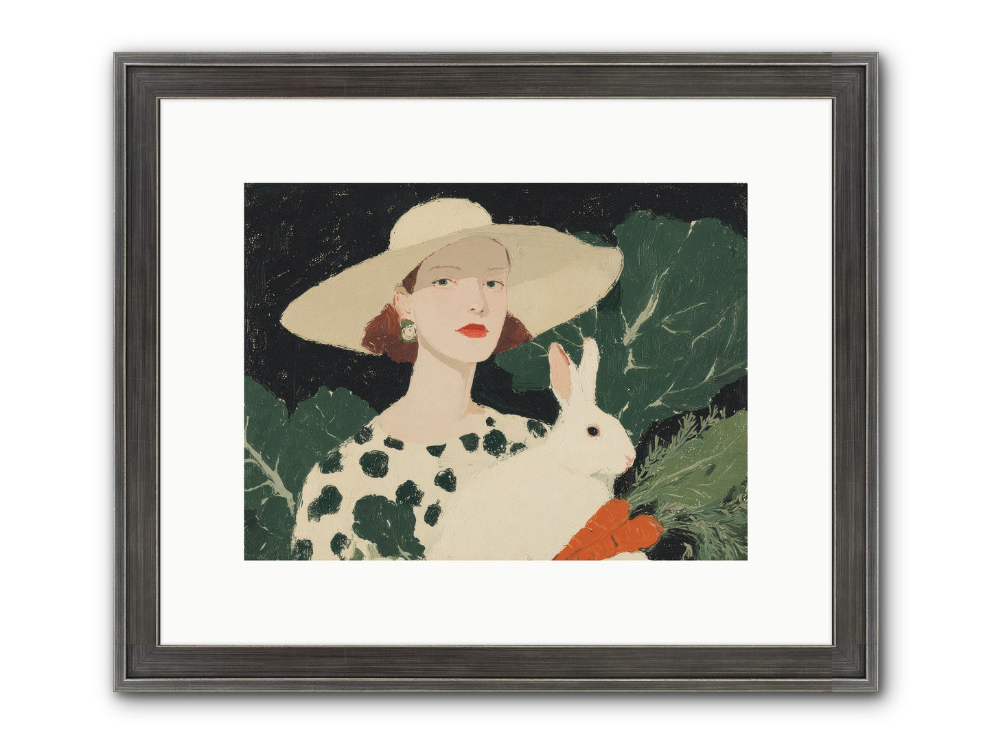 Whispered Promises Framed Print - Slimwoods Black/Silver 12x9