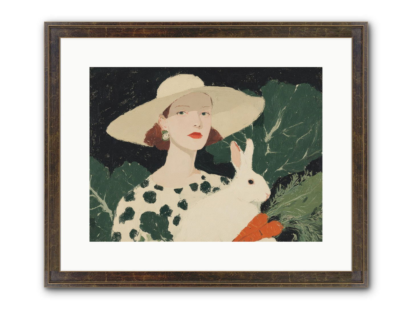 Whispered Promises Framed Print - Slimwoods Black/Gold 16x12