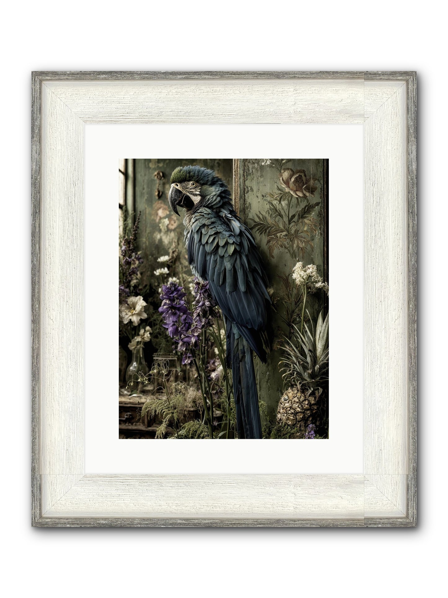 Whisperlight Framed Print - Driftwood White 12x16