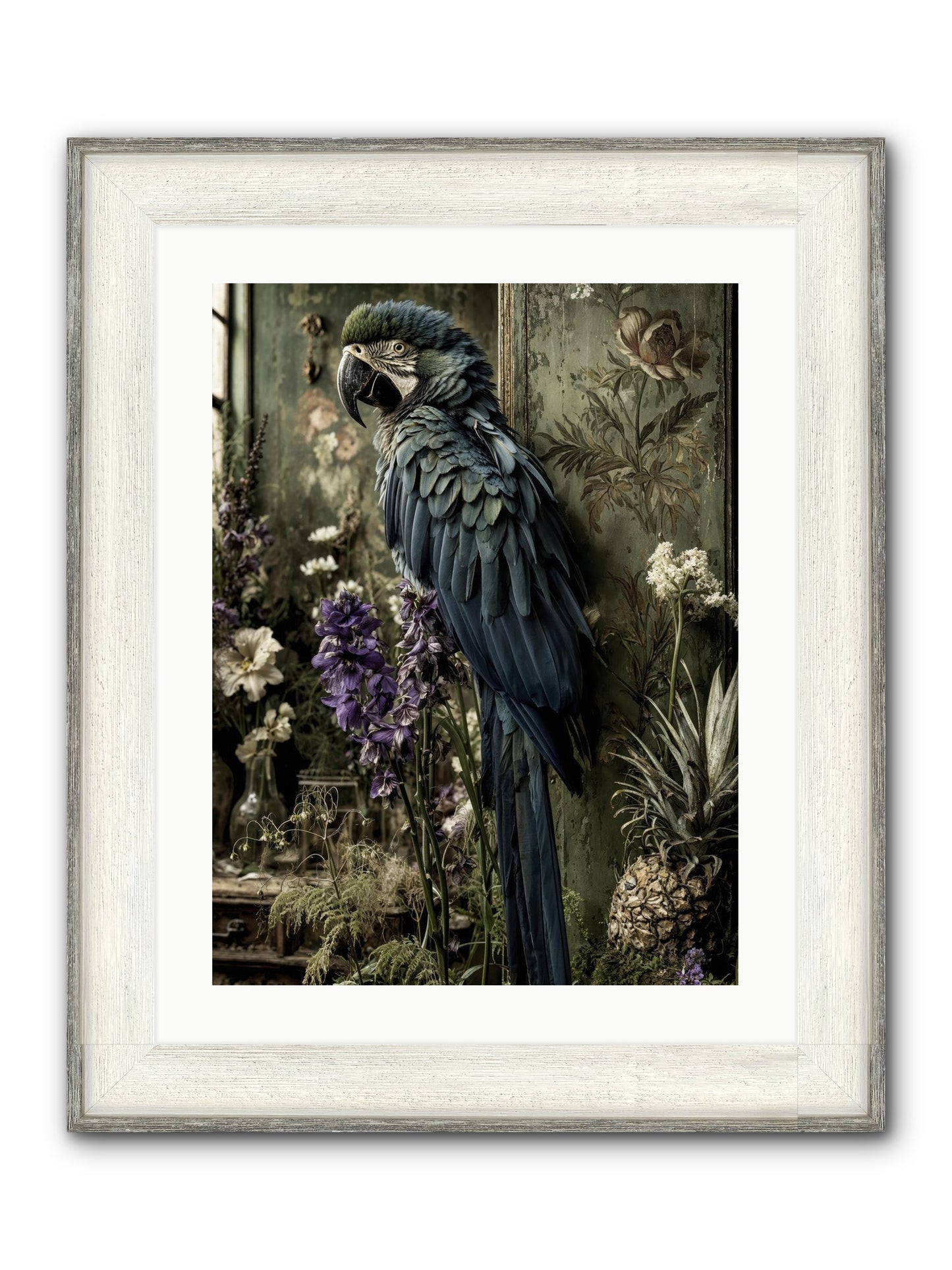 Whisperlight Framed Print - Driftwood White 18x24