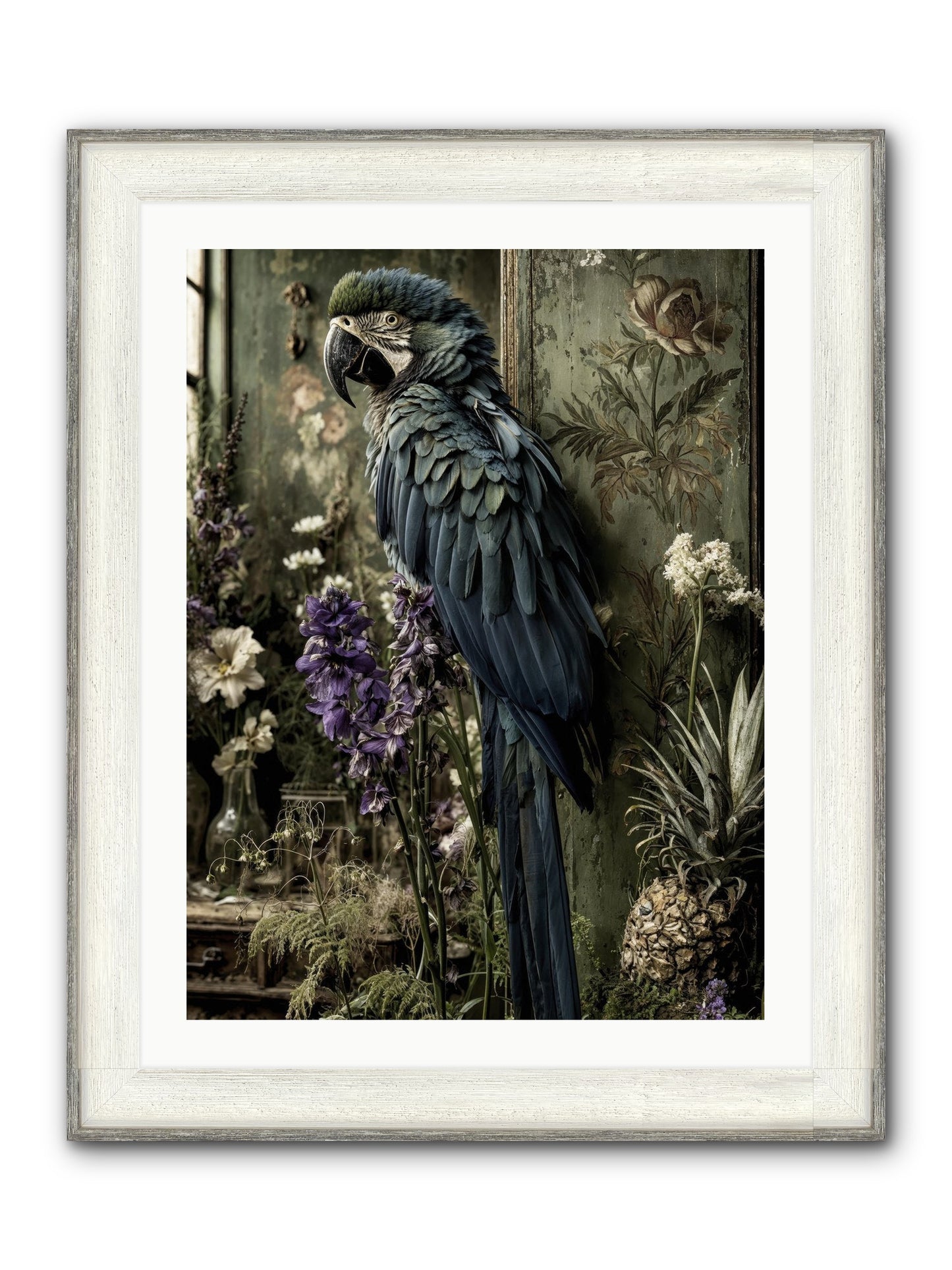 Whisperlight Framed Print - Driftwood White 24x32