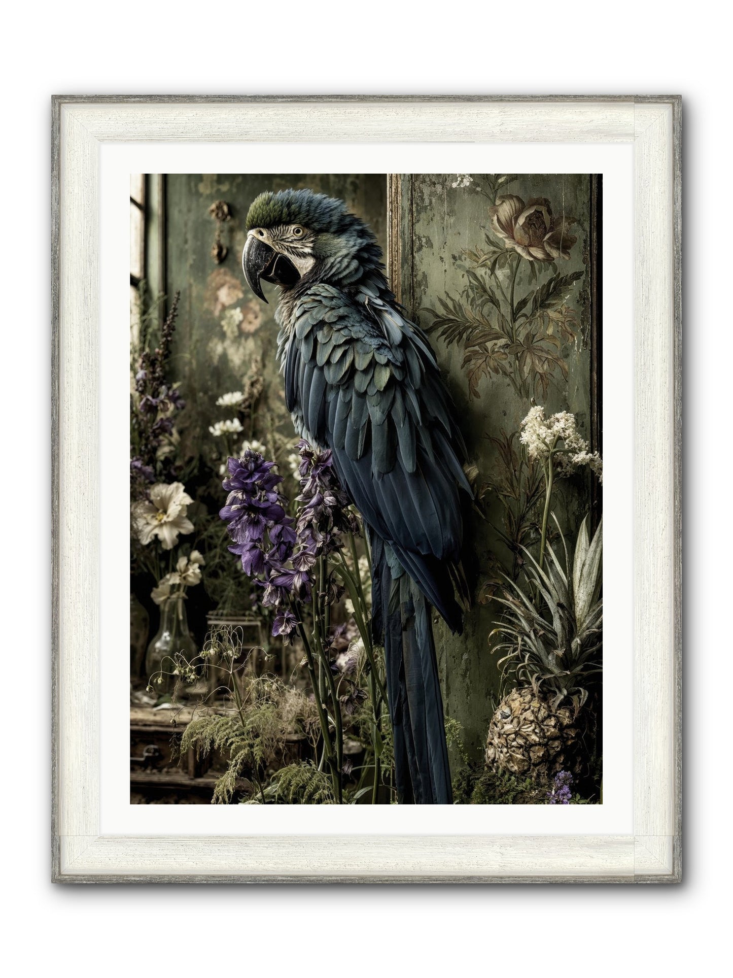 Whisperlight Framed Print - Driftwood White 30x40