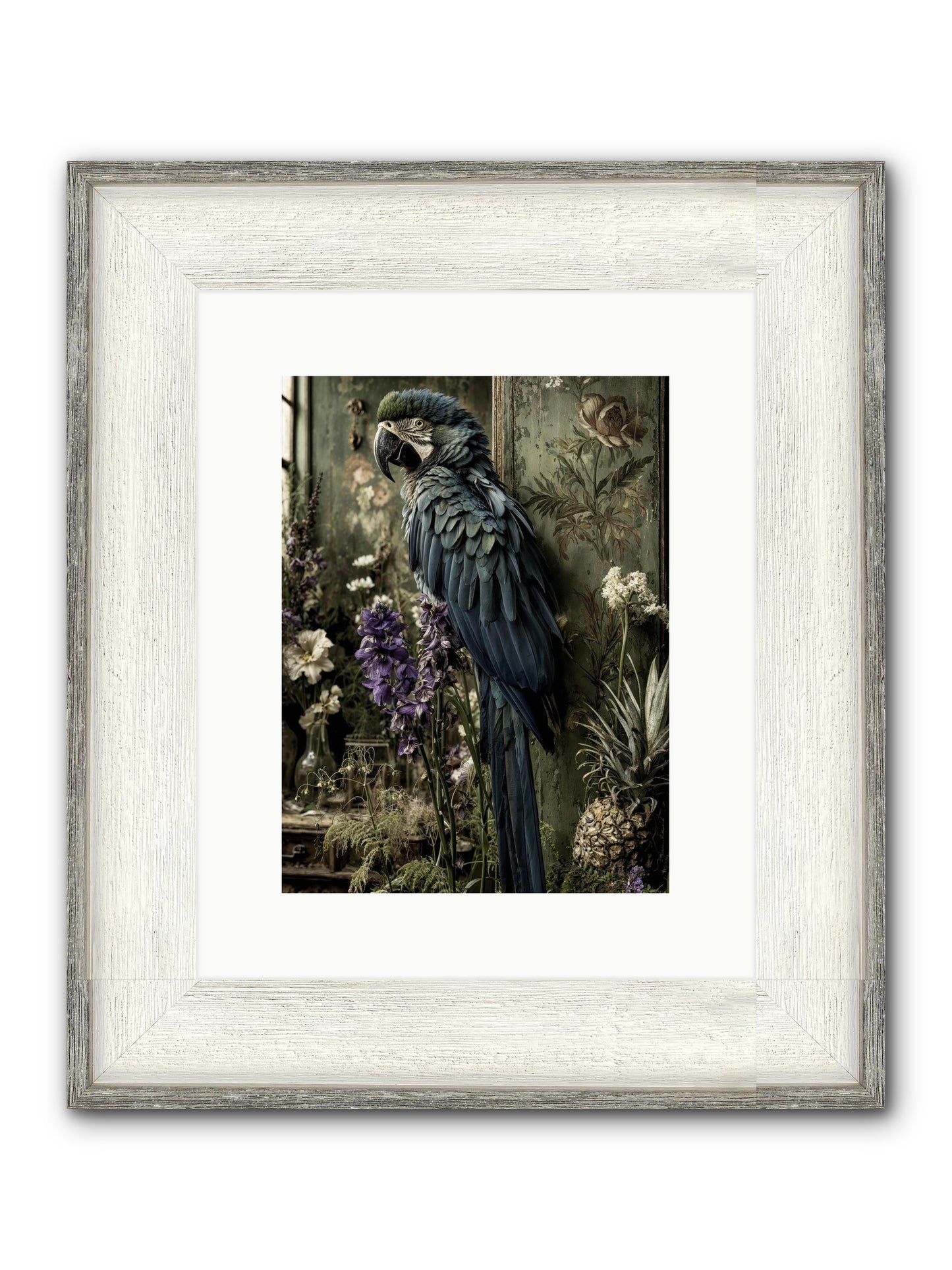 Whisperlight Framed Print - Driftwood White 9x12