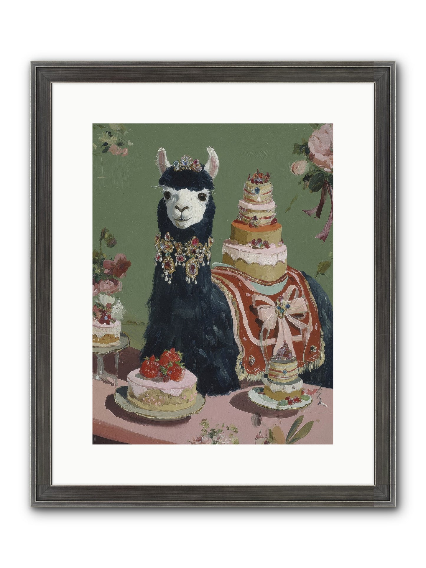 Whispers Of Delight Framed Print - Slimwoods Black/Silver 12x16