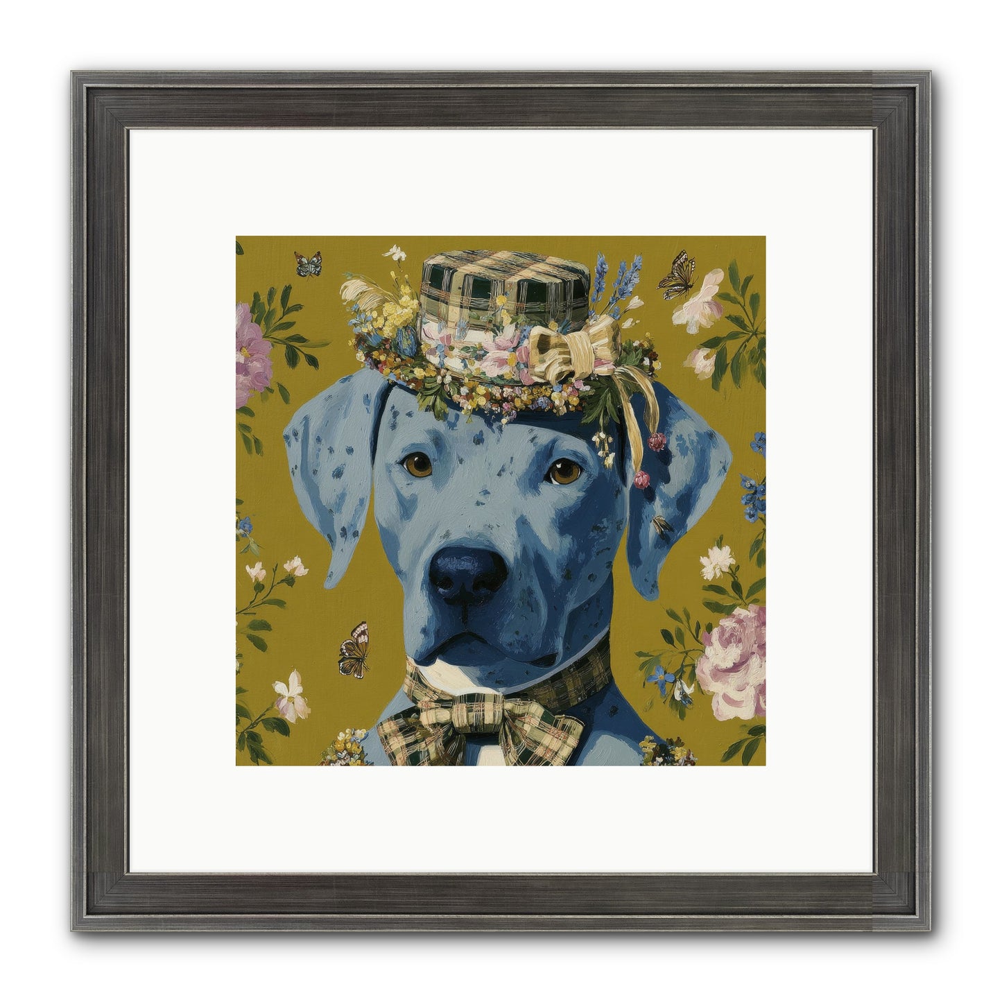 Whispers Of The Woodland Framed Print - Slimwoods Black/Silver 10x10