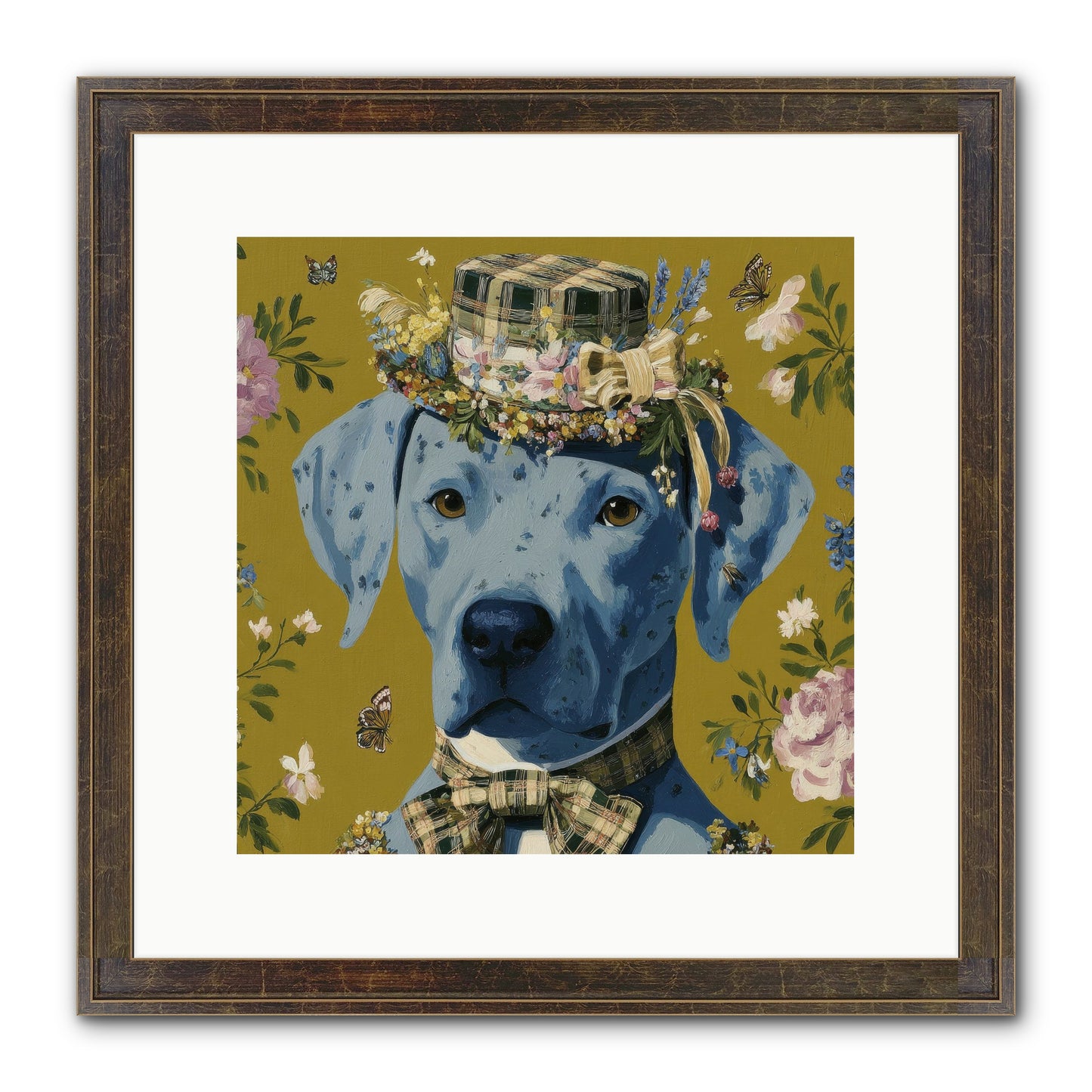 Whispers Of The Woodland Framed Print - Slimwoods Black/Gold 12x12