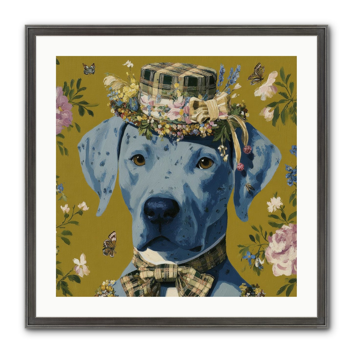 Whispers Of The Woodland Framed Print - Slimwoods Black/Silver 24x24