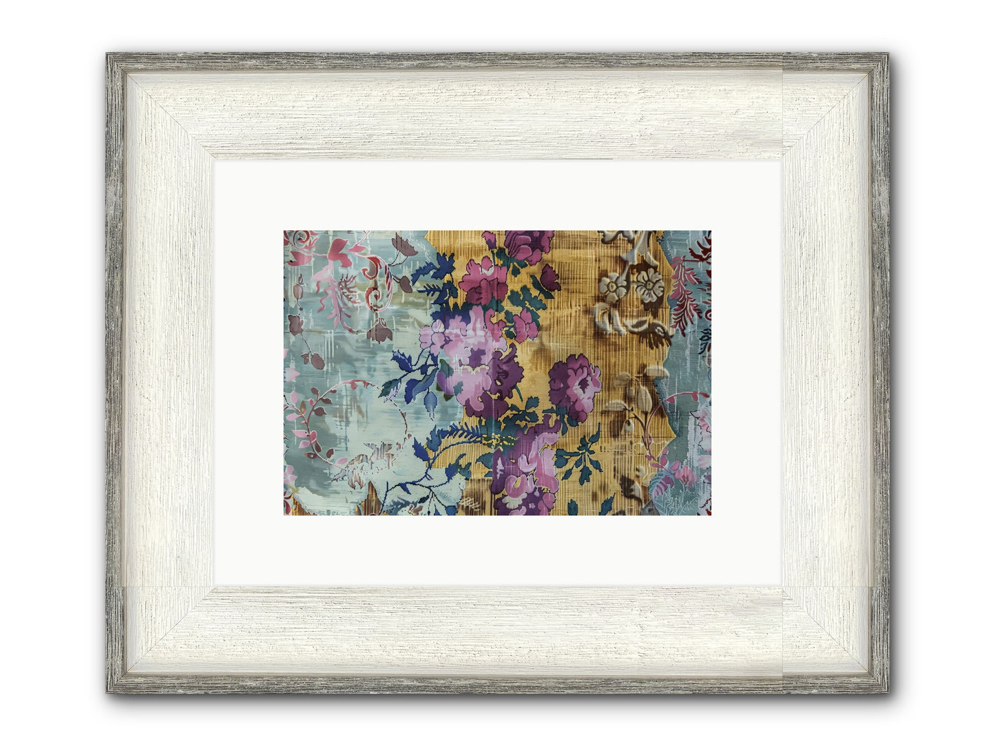 Whispers Of Versailles Framed Print - Driftwood White 12x8