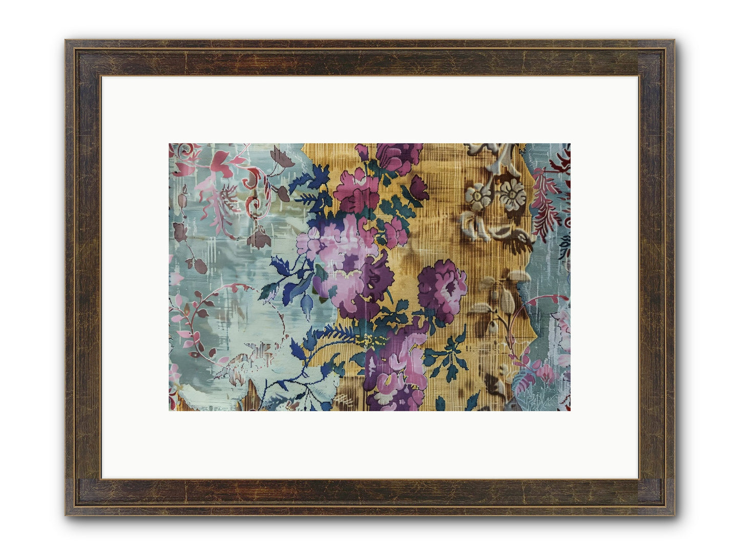 Whispers Of Versailles Framed Print - Slimwoods Black/Gold 12x8
