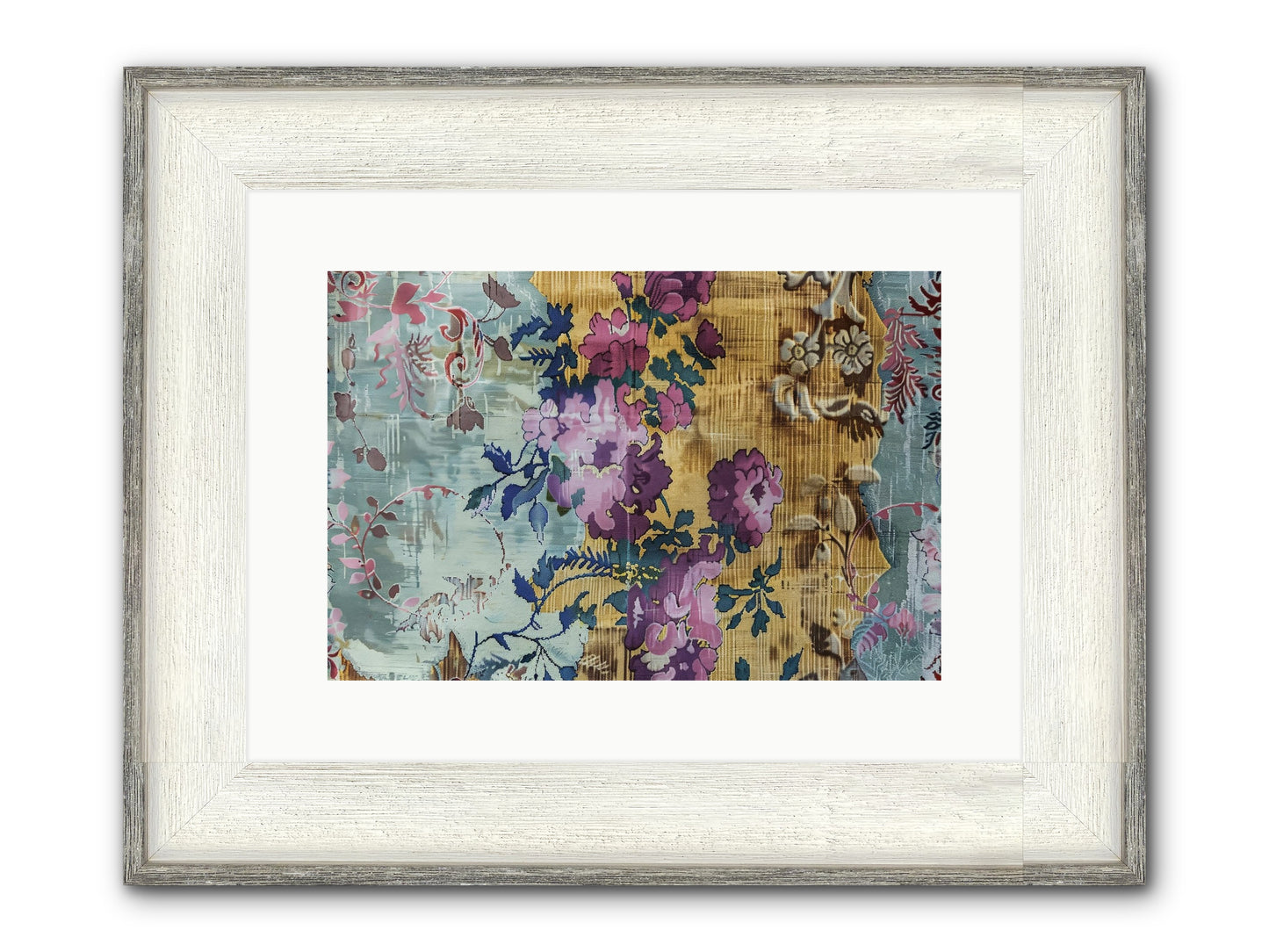 Whispers Of Versailles Framed Print - Driftwood White 15x10