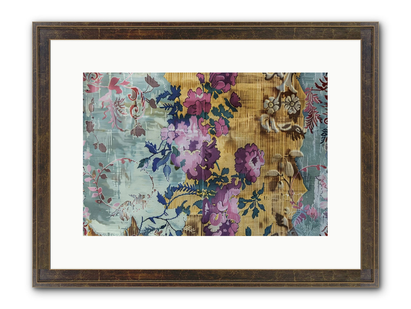 Whispers Of Versailles Framed Print - Slimwoods Black/Gold 15x10