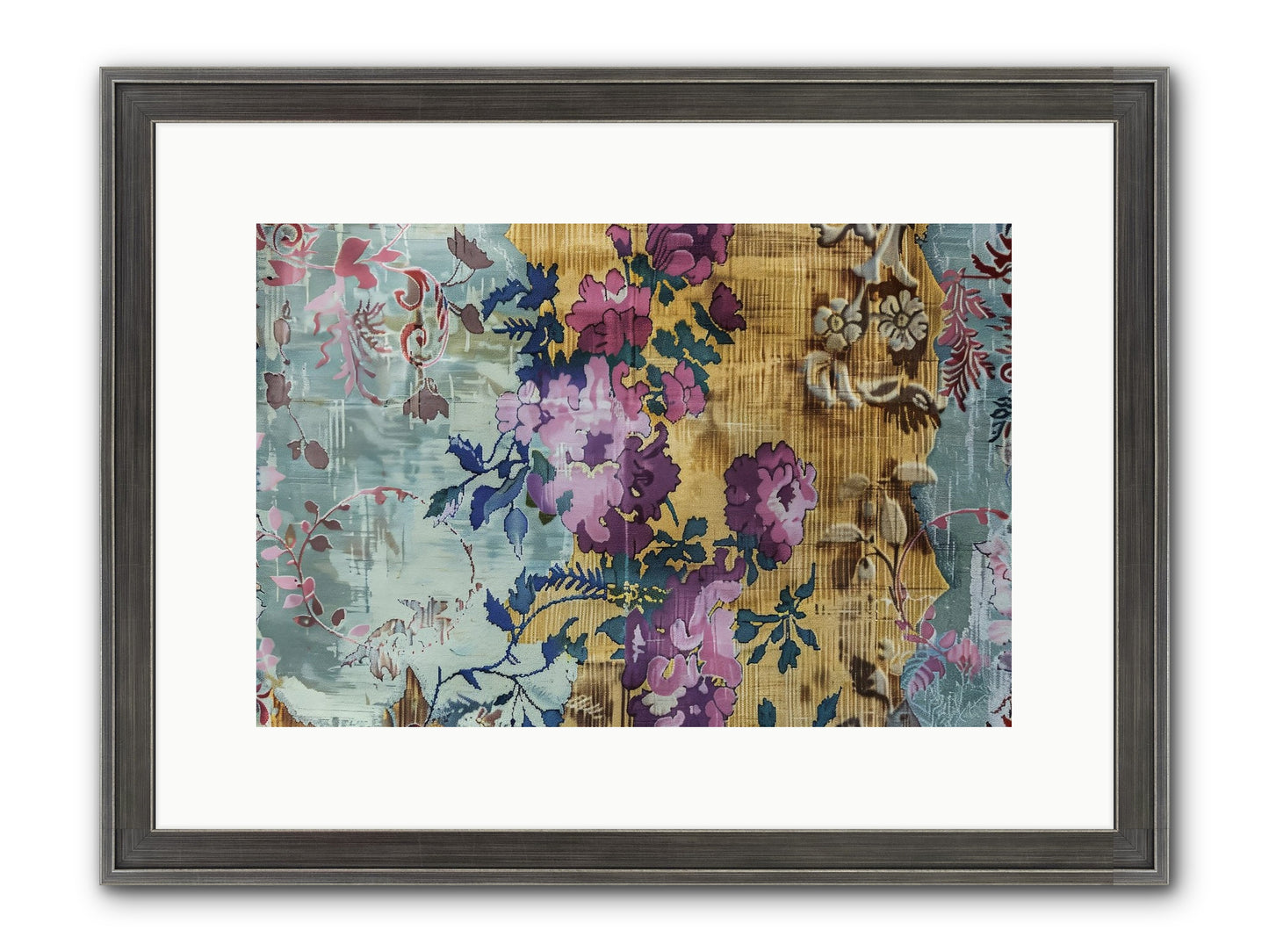 Whispers Of Versailles Framed Print - Slimwoods Black/Silver 15x10