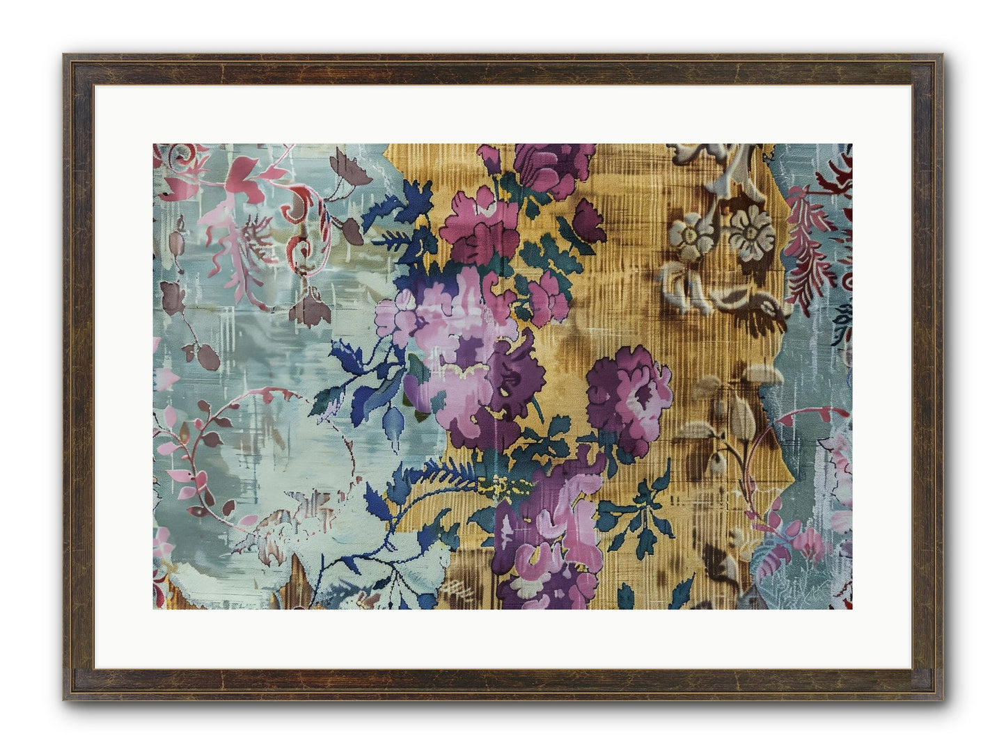 Whispers Of Versailles Framed Print - Slimwoods Black/Gold 24x16