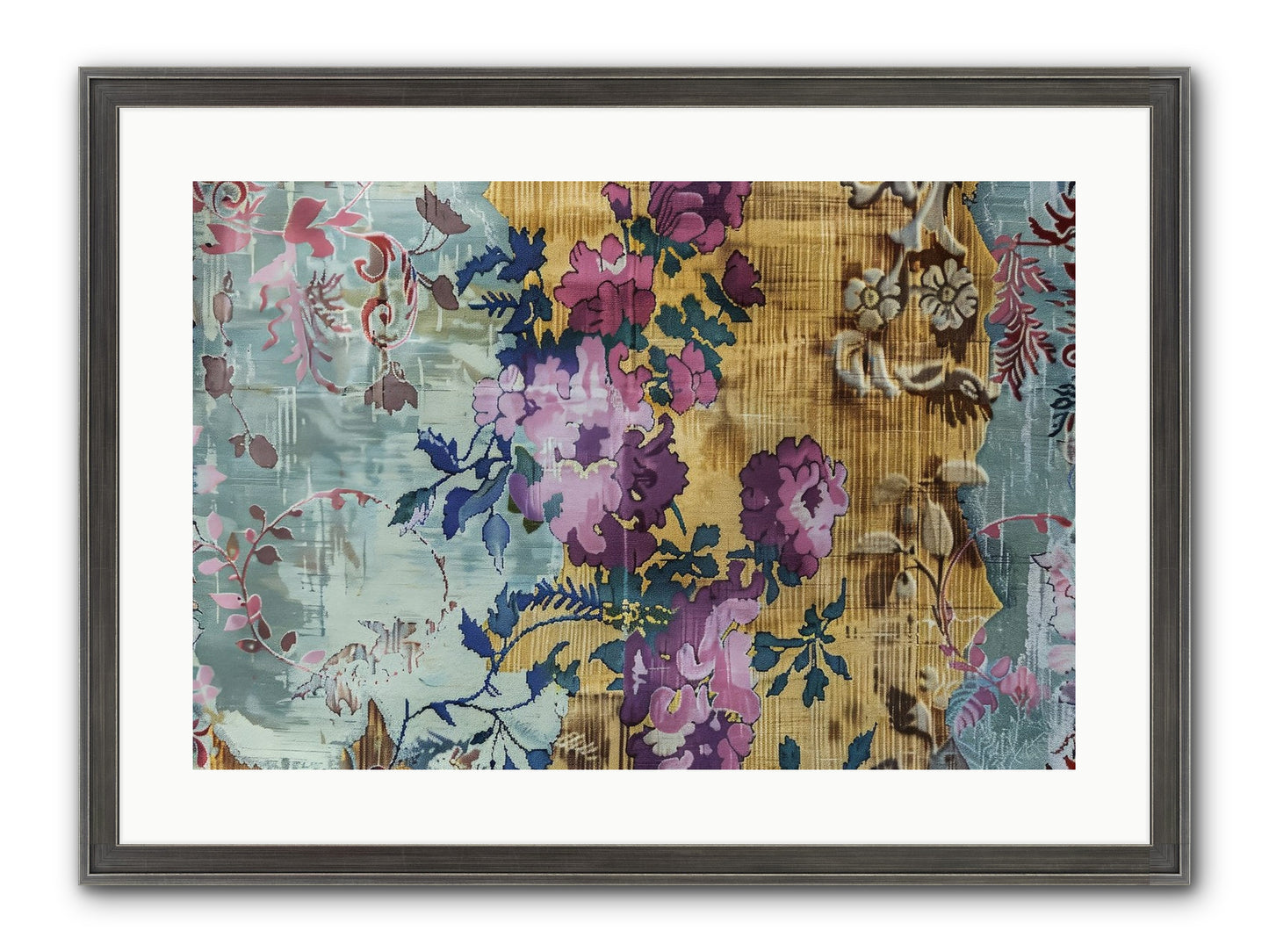 Whispers Of Versailles Framed Print - Slimwoods Black/Silver 24x16