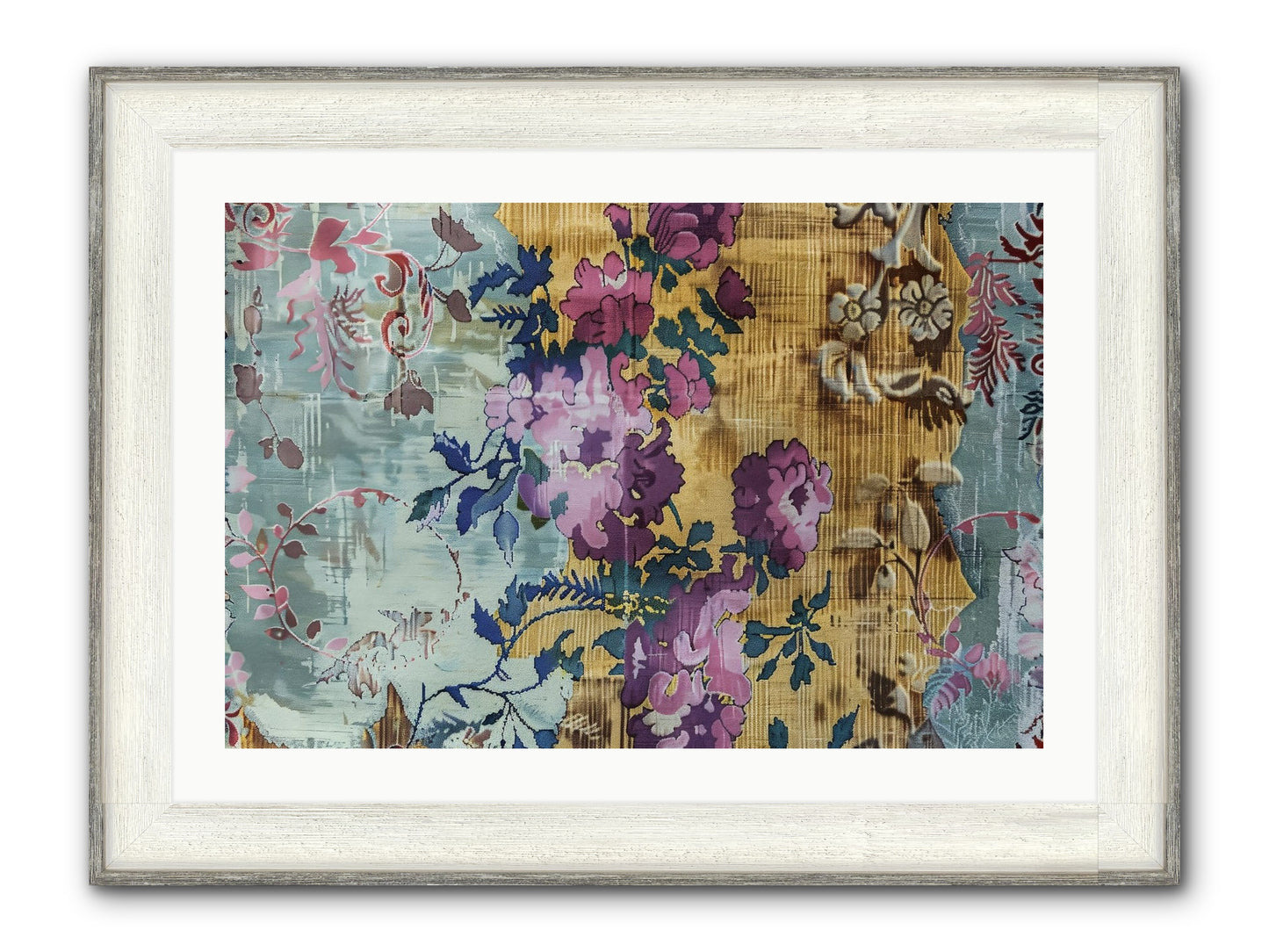 Whispers Of Versailles Framed Print - Driftwood White 30x20