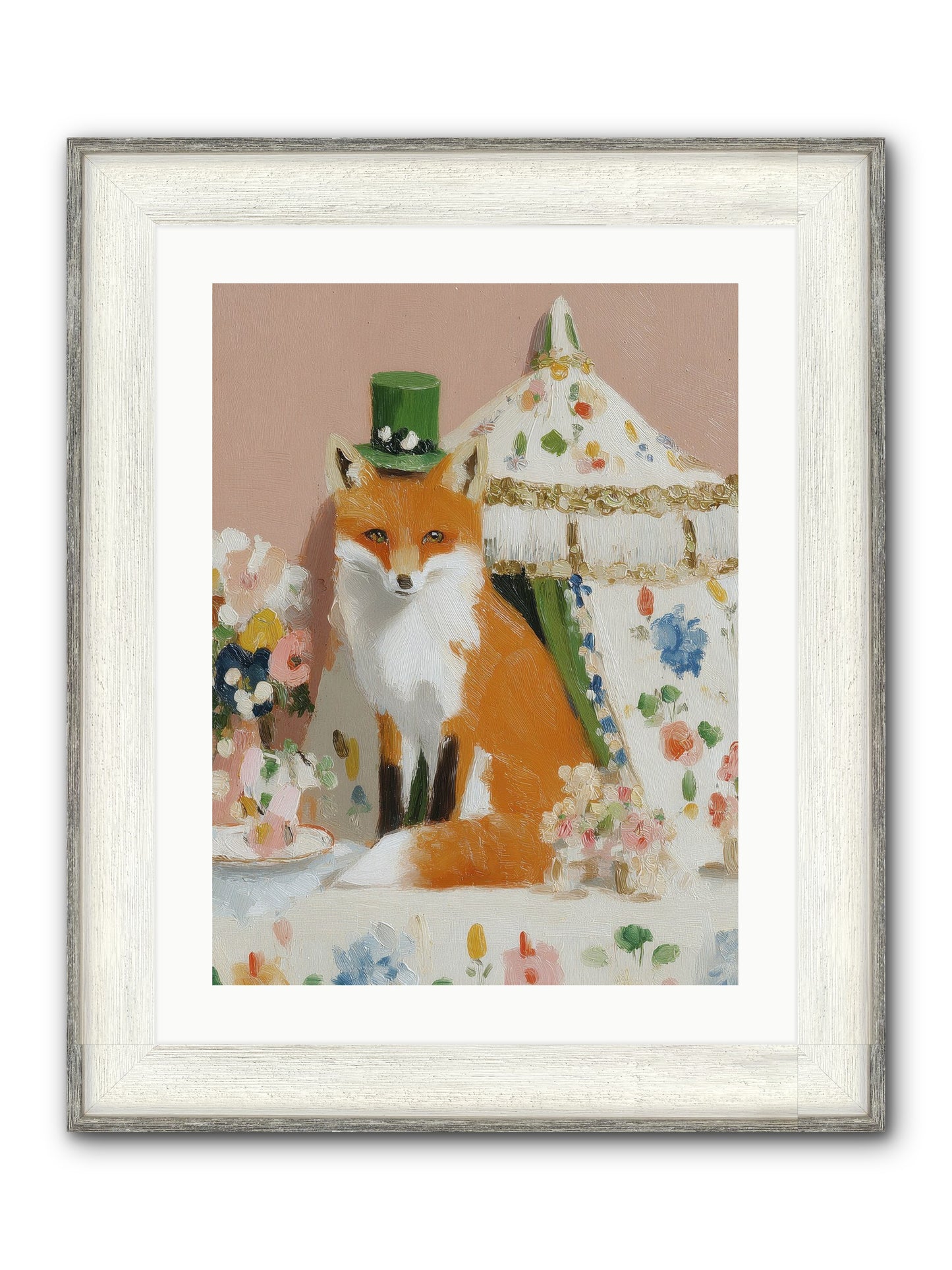 Whispers Of Wonder Framed Print - Driftwood White 18x24
