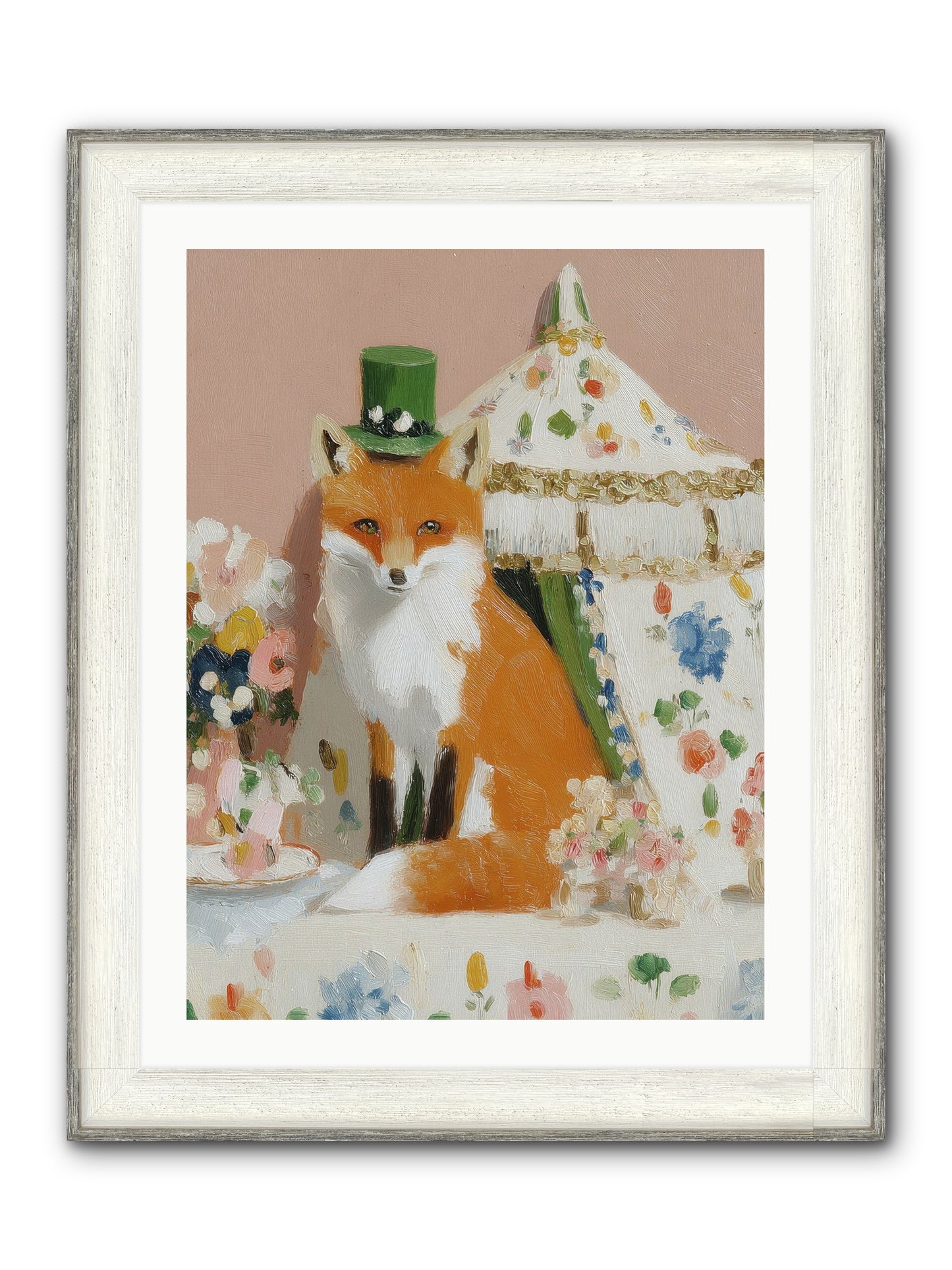 Whispers Of Wonder Framed Print - Driftwood White 24x32