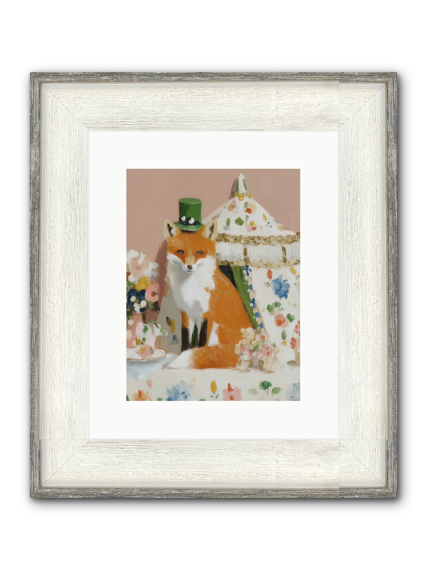 Whispers Of Wonder Framed Print - Driftwood White 9x12