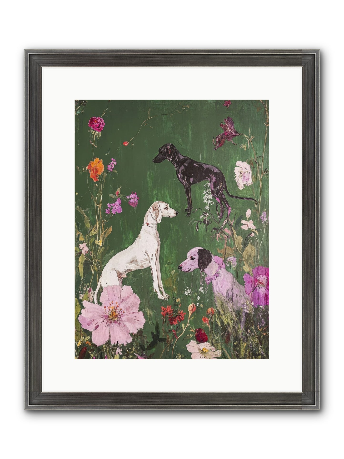 Wild And Free Framed Print - Slimwoods Black/Silver 12x16