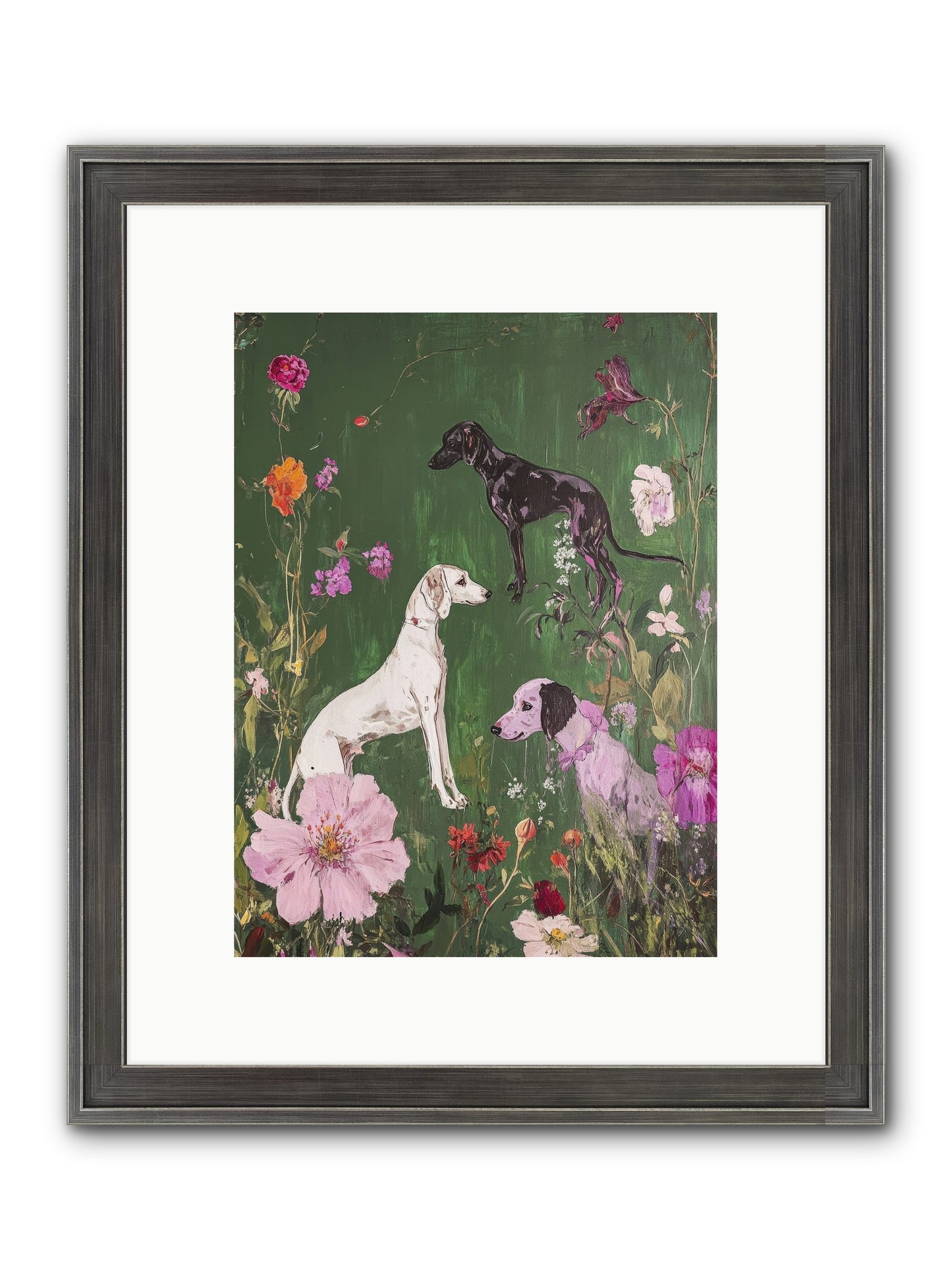 Wild And Free Framed Print - Slimwoods Black/Silver 9x12