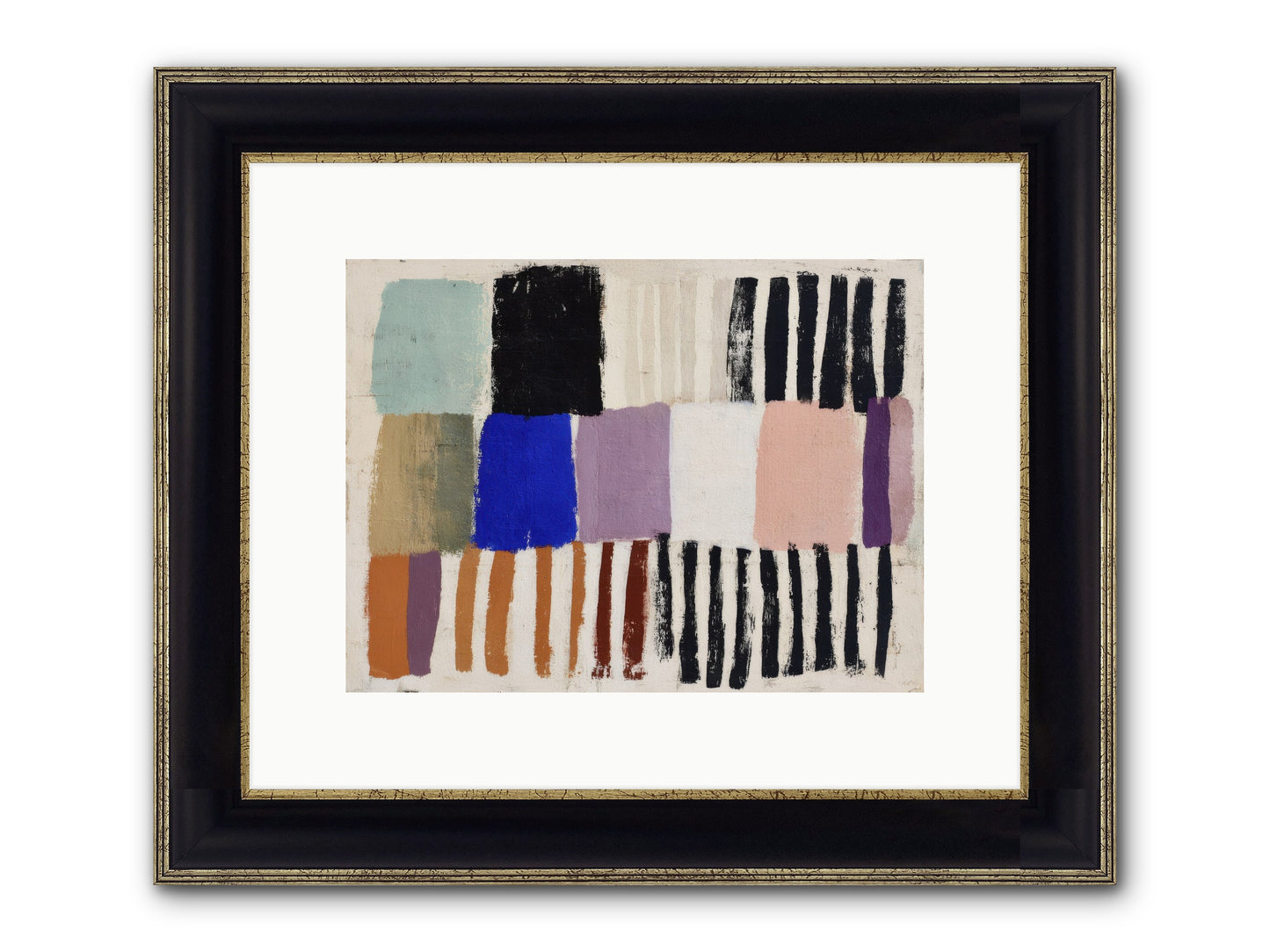 Wild Concord Framed Print - Black & Gold 12x9
