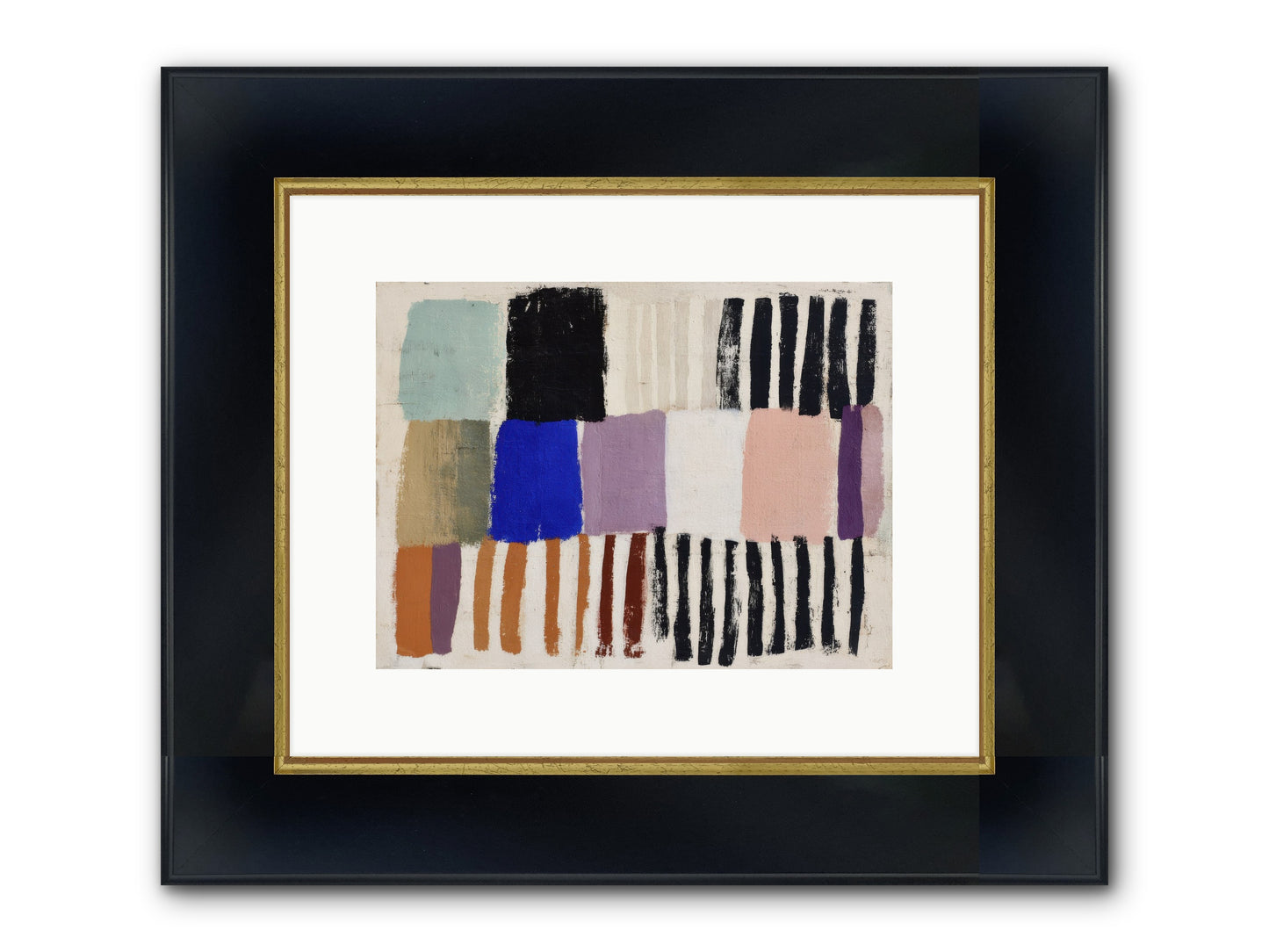 Wild Concord Framed Print - Wide Black w/Gold 12x9