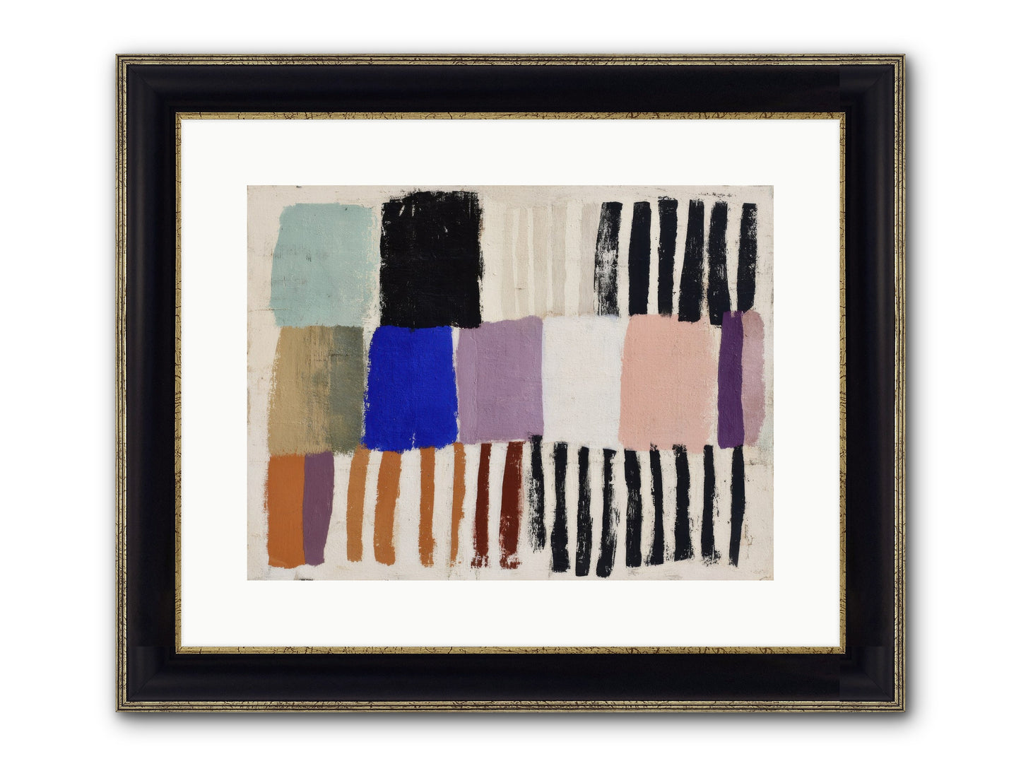 Wild Concord Framed Print - Black & Gold 16x12