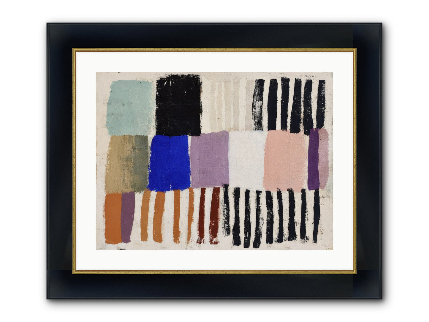 Wild Concord Framed Print - Wide Black w/Gold 24x18