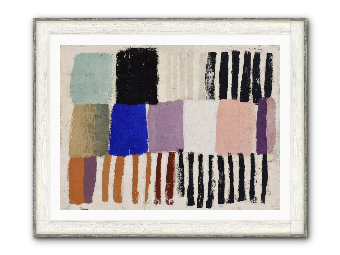 Wild Concord Framed Print - Driftwood White 40x30