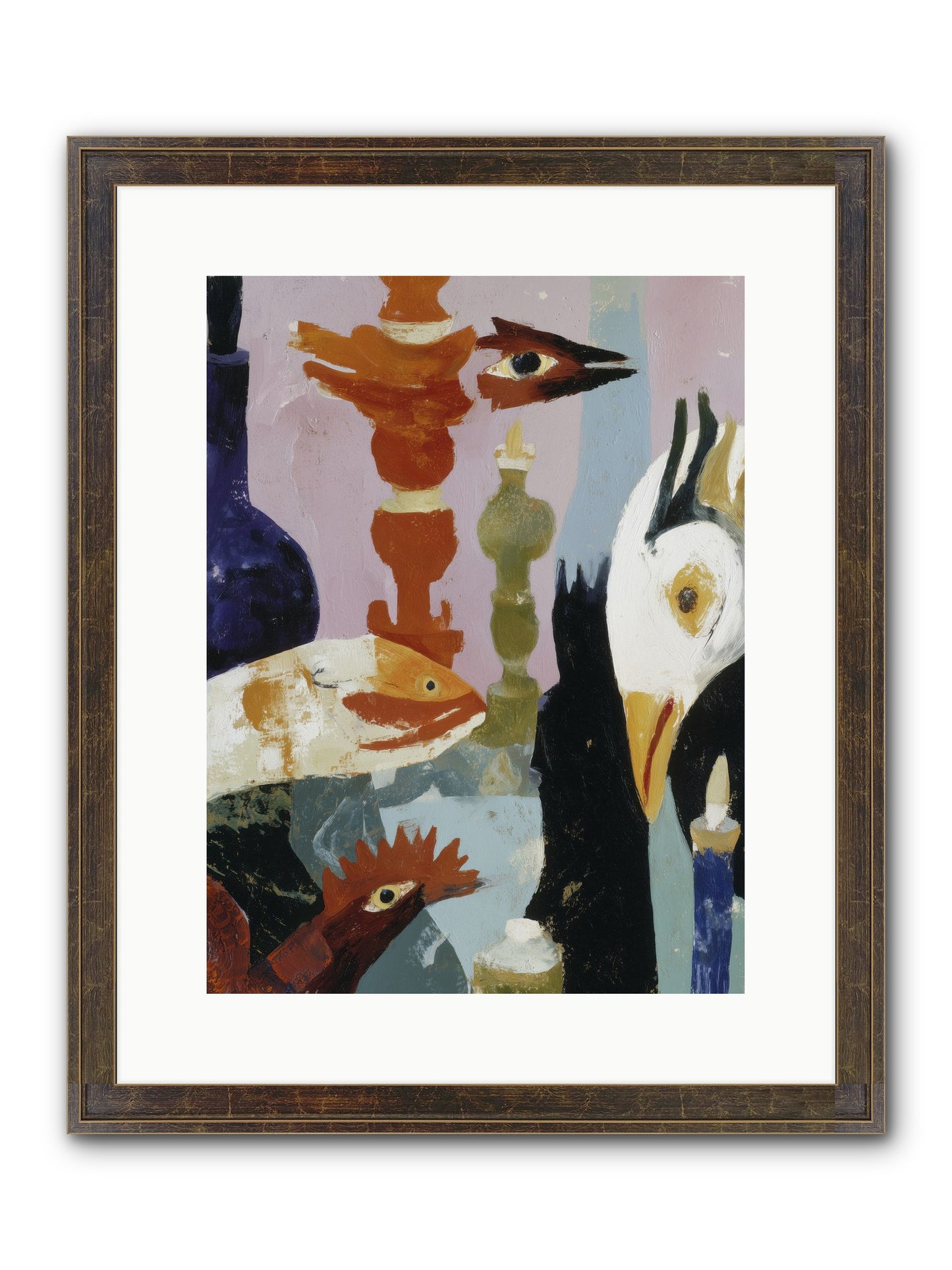 Wild Ember Days Framed Print - Slimwoods Black/Gold 12x16