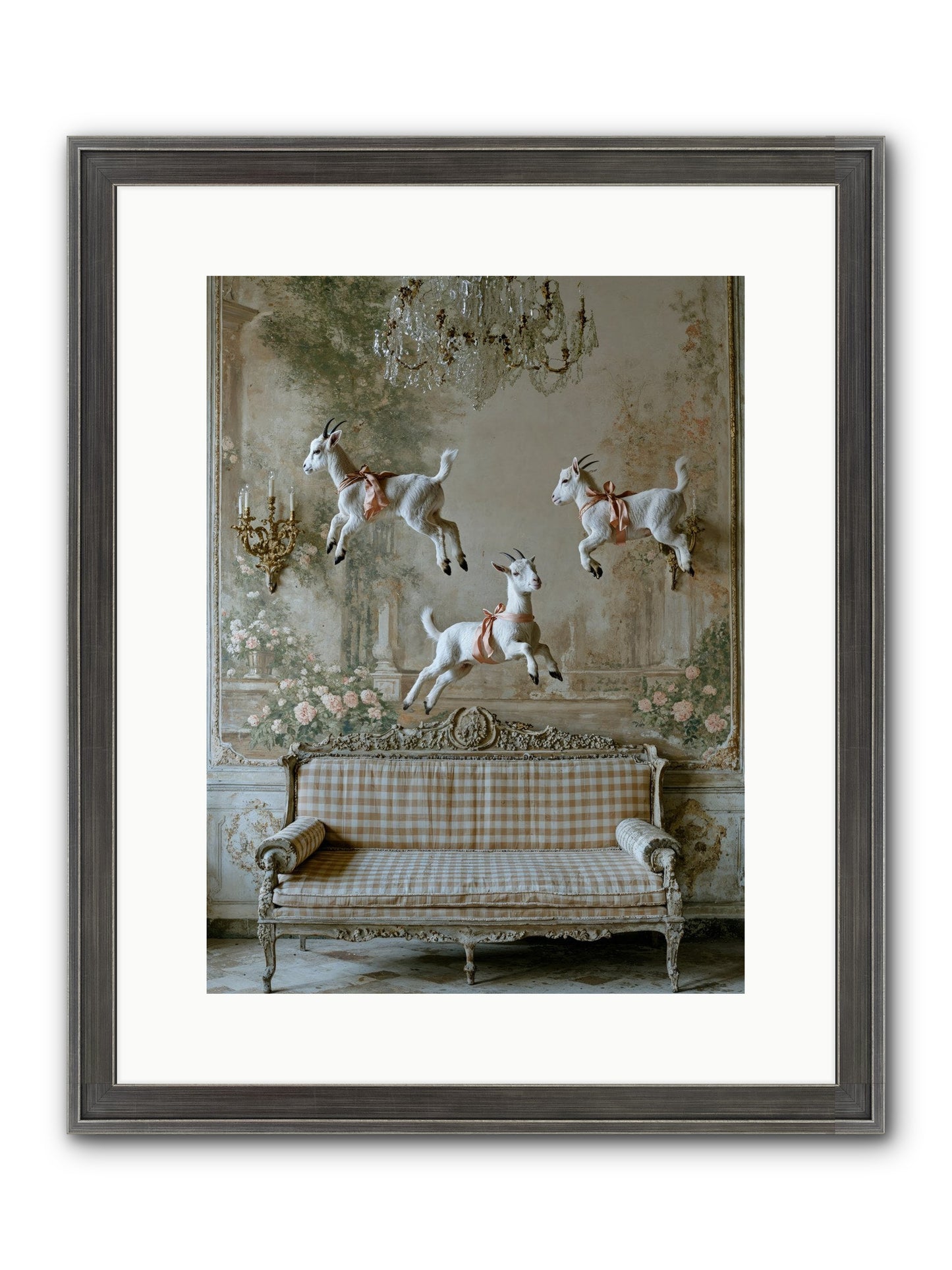 Wild Hearts Framed Print - Slimwoods Black/Silver 12x16