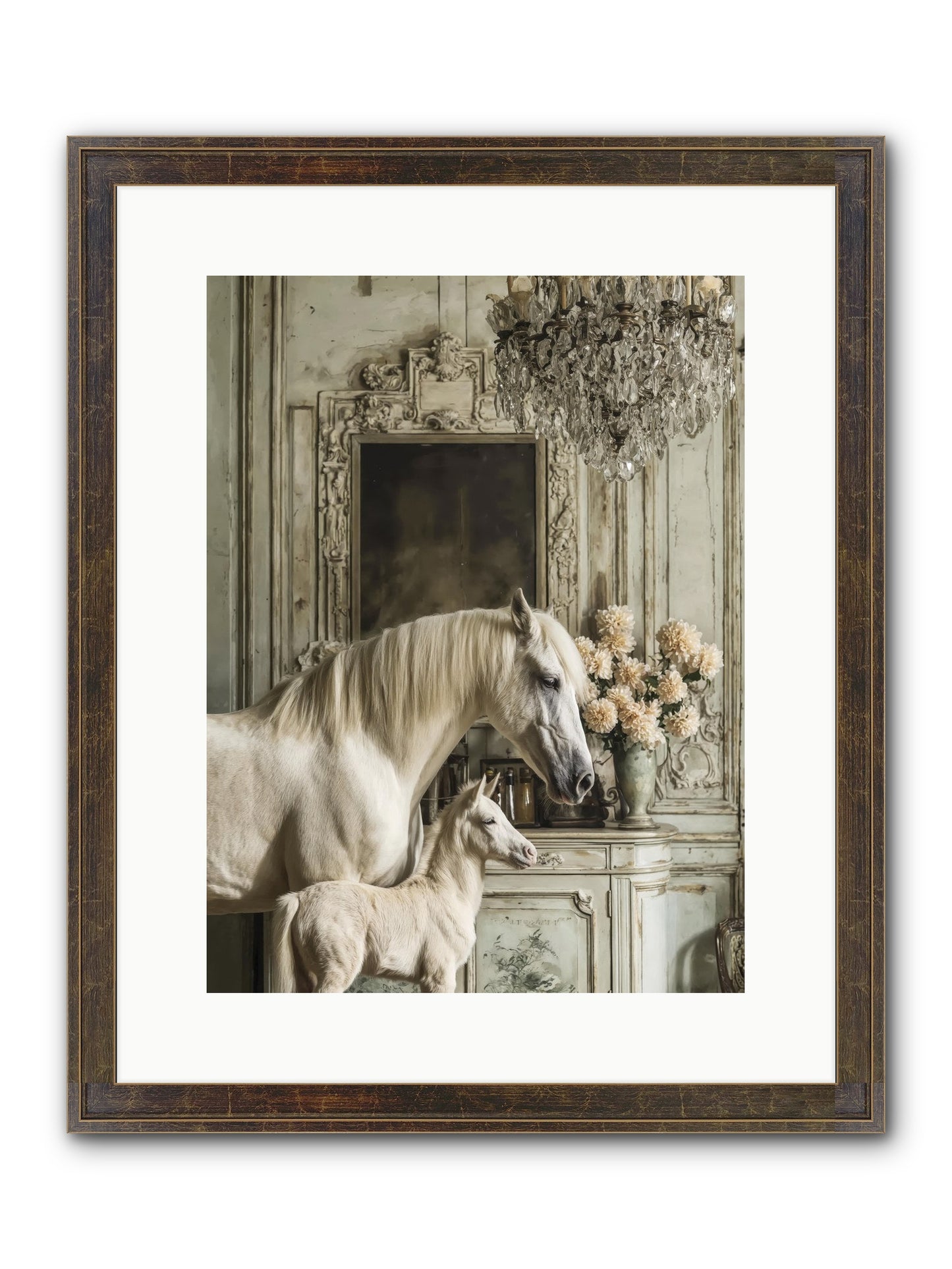 Wild-Honey Framed Print - Slimwoods Black/Gold 12x16
