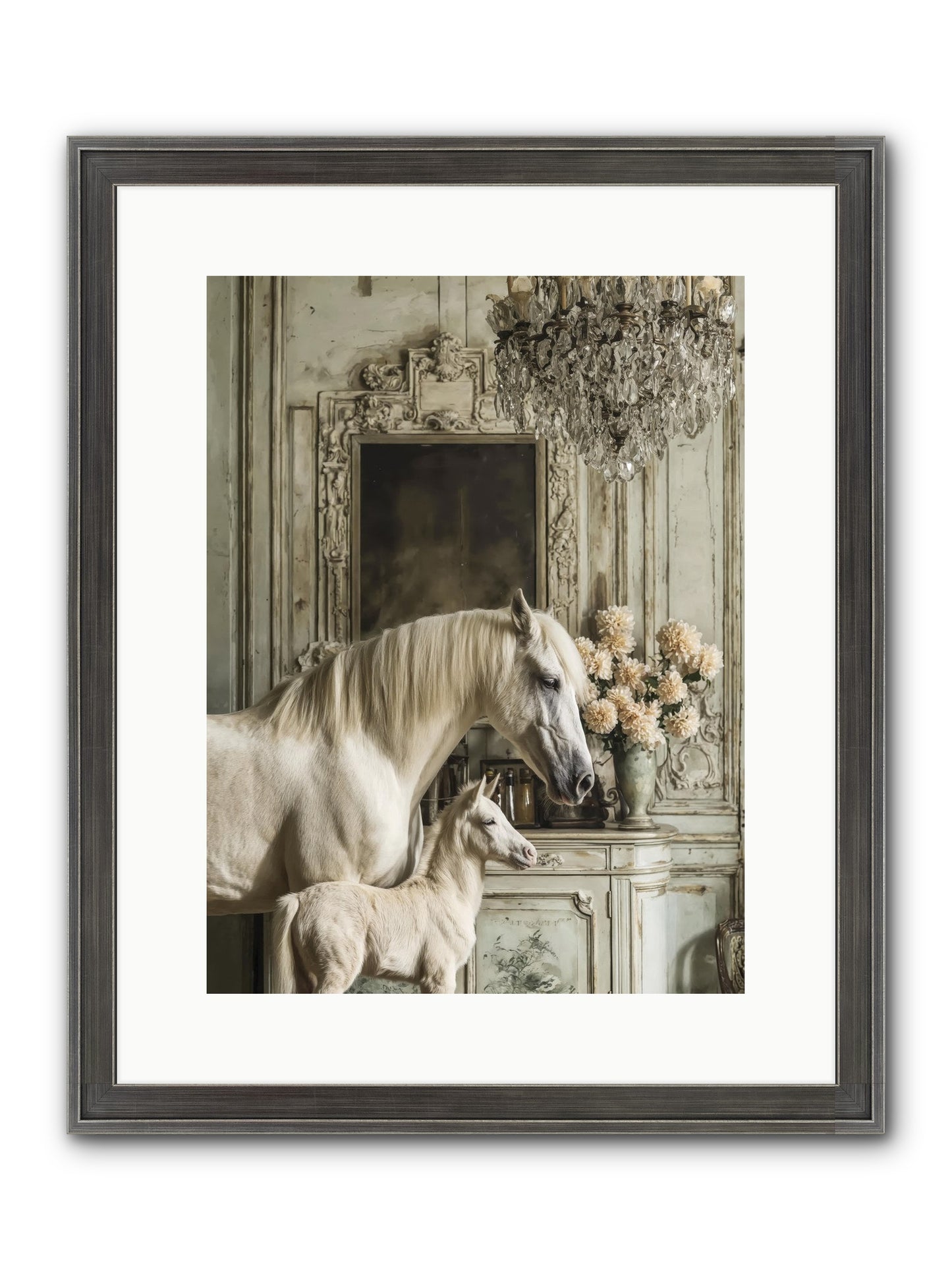 Wild-Honey Framed Print - Slimwoods Black/Silver 12x16