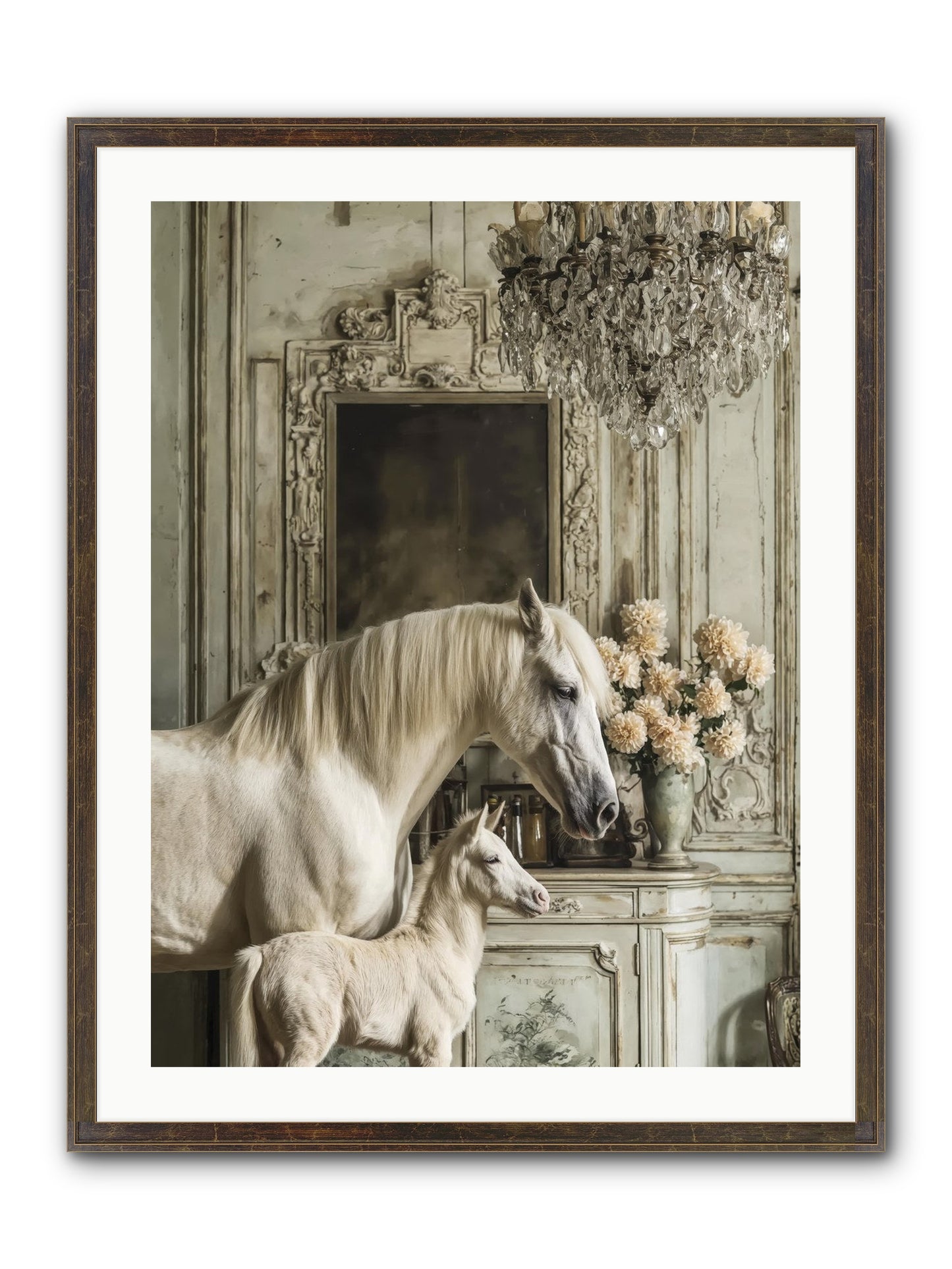 Wild-Honey Framed Print - Slimwoods Black/Gold 24x32