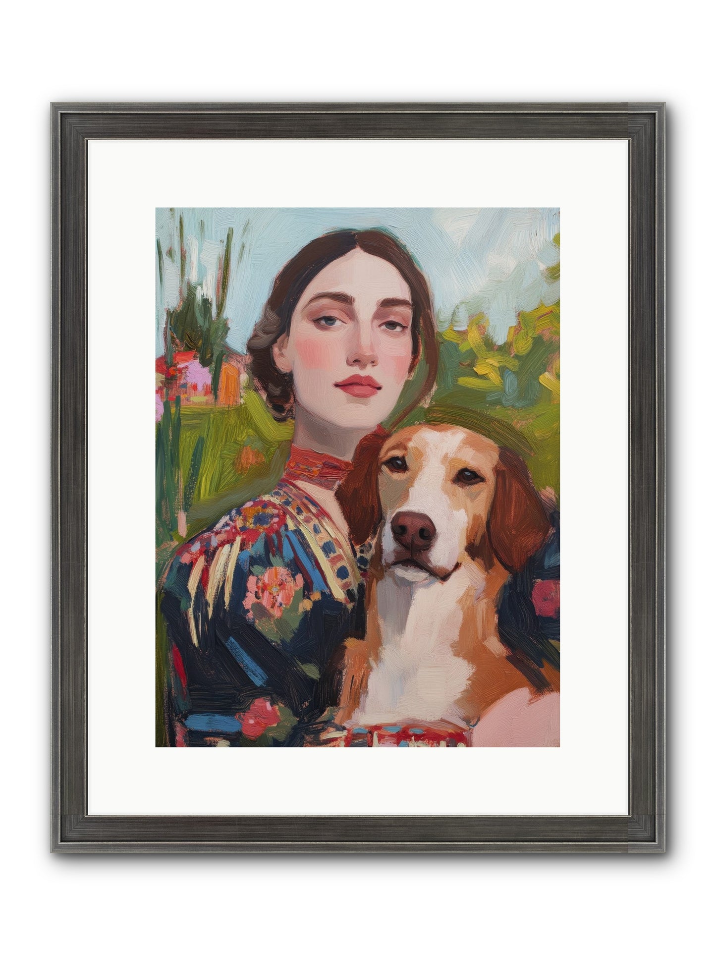 Wild Rose Framed Print - Slimwoods Black/Silver 12x16