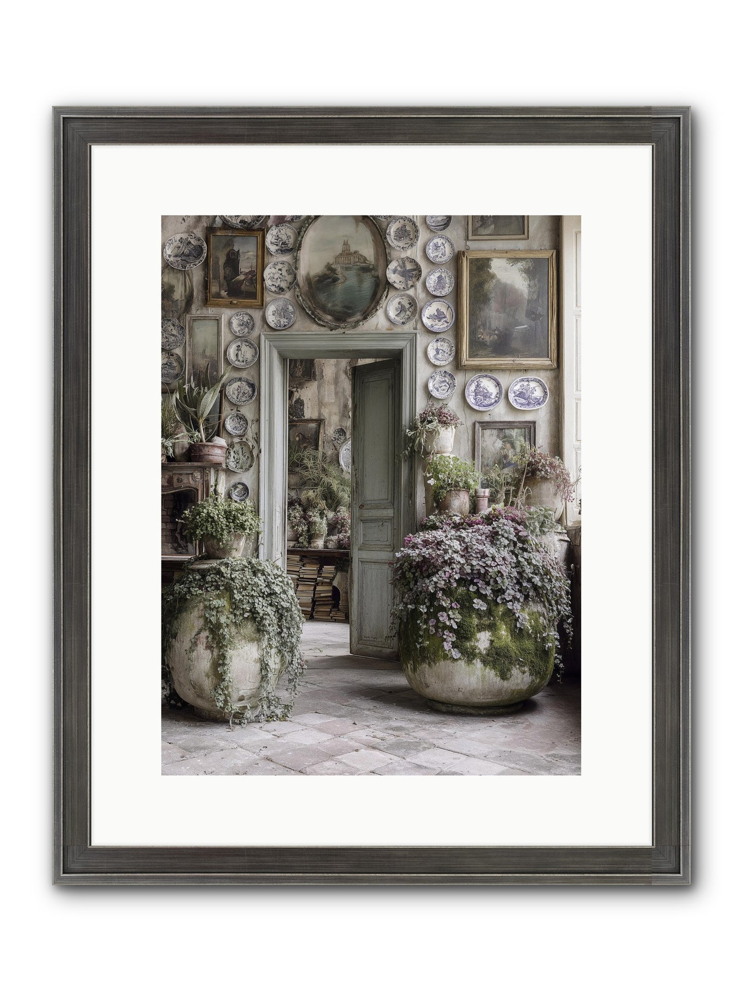 Wild Sweetness Framed Print - Slimwoods Black/Silver 12x16