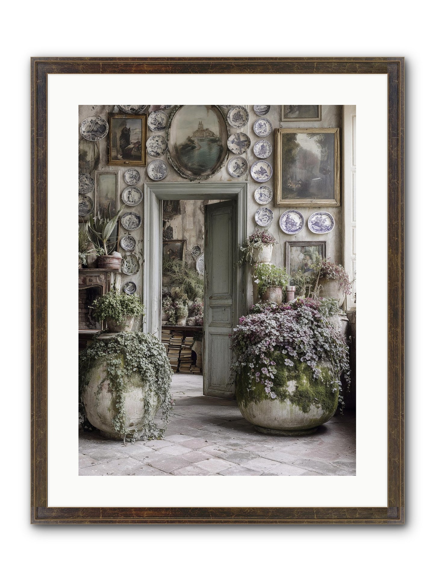 Wild Sweetness Framed Print - Slimwoods Black/Gold 18x24