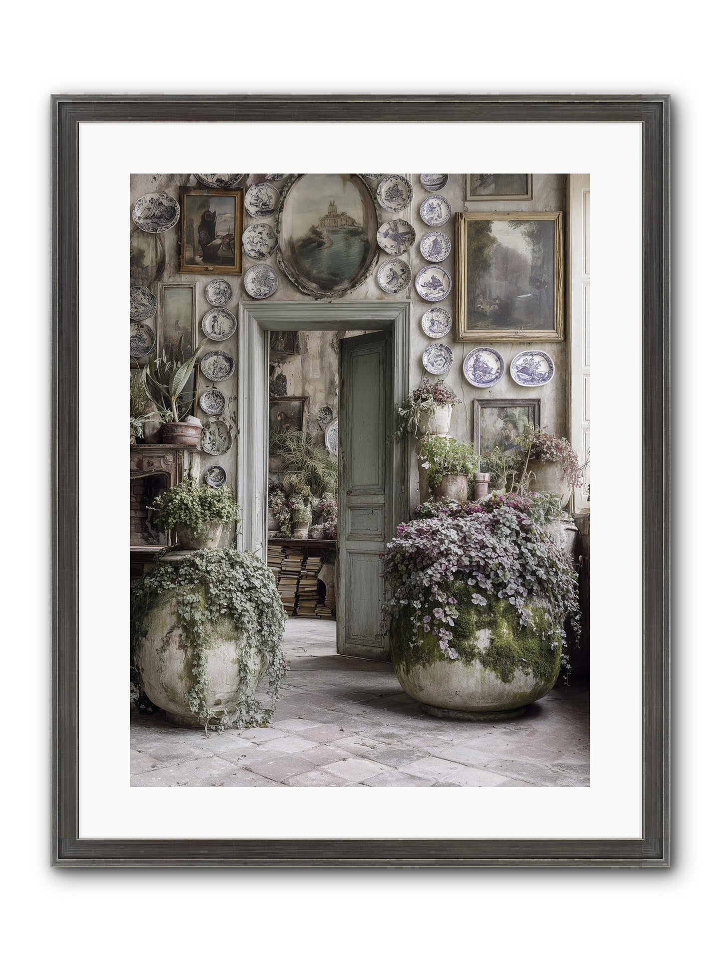Wild Sweetness Framed Print - Slimwoods Black/Silver 18x24