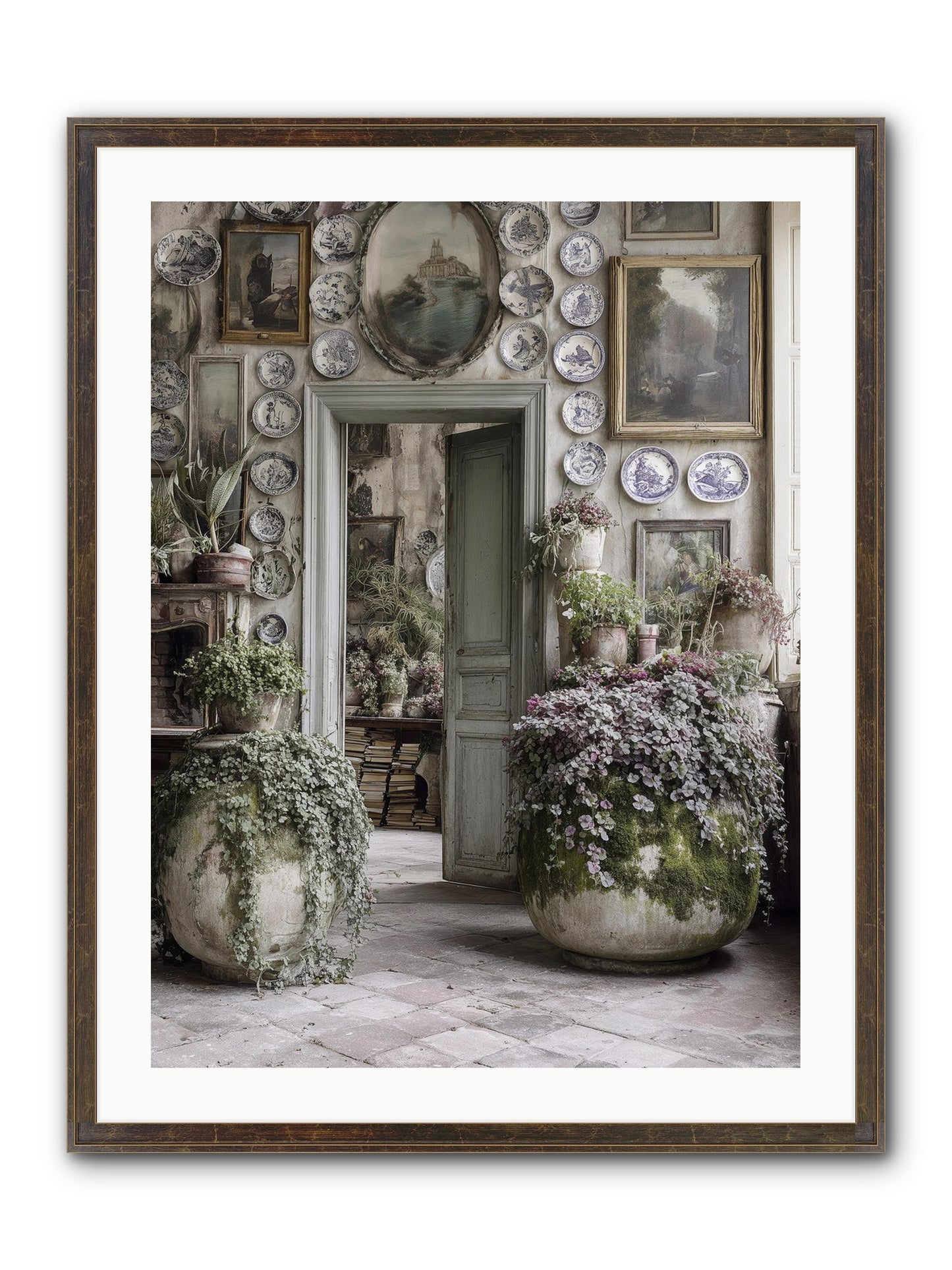 Wild Sweetness Framed Print - Slimwoods Black/Gold 24x32