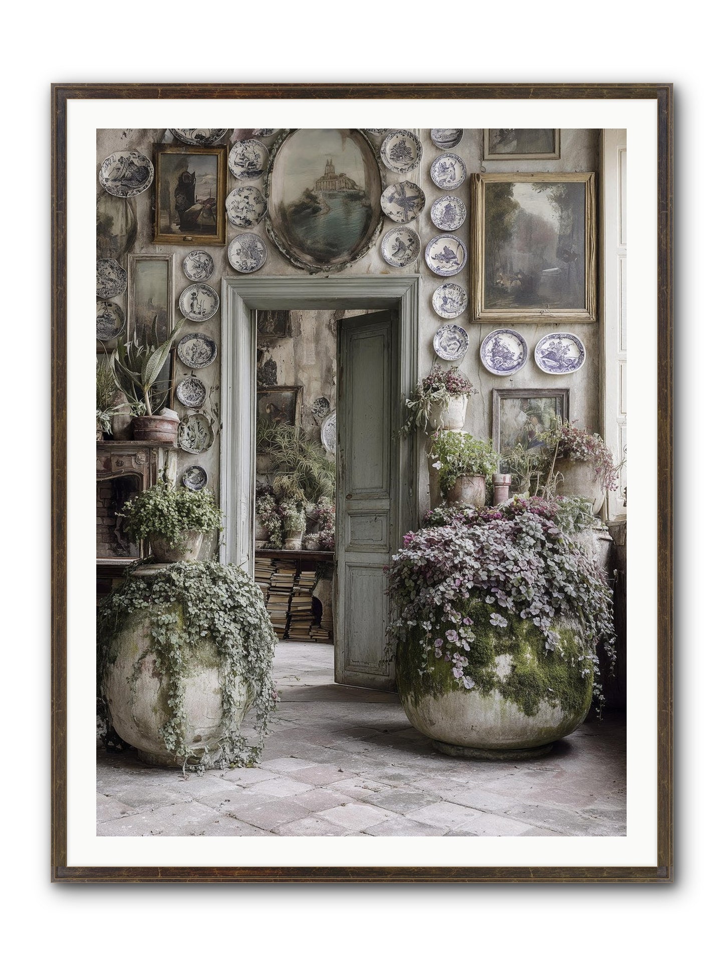 Wild Sweetness Framed Print - Slimwoods Black/Gold 36x48