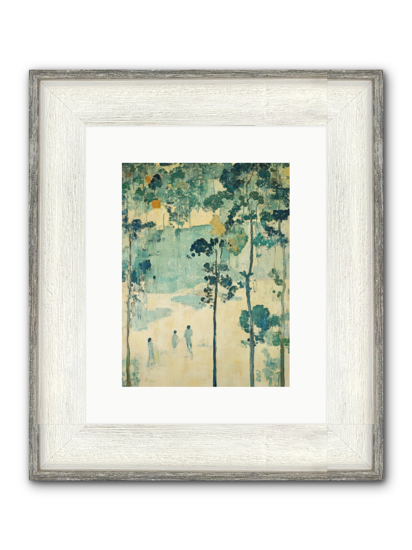 Wild Wood Passage Framed Print - Driftwood White 9x12