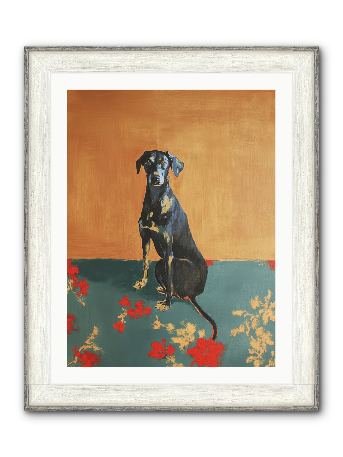 Wilde Framed Print - Driftwood White 24x32