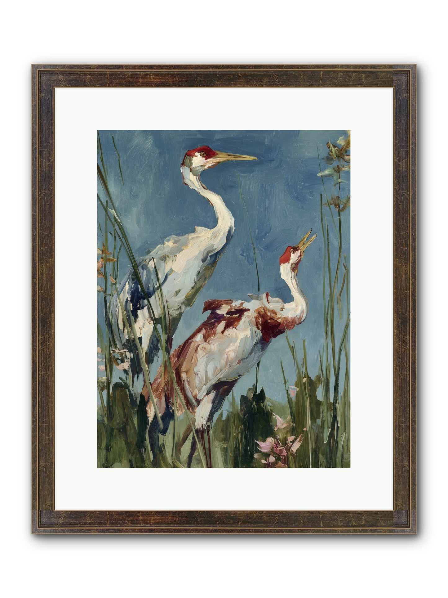 Windswept Chambers Framed Print - Slimwoods Black/Gold 12x16