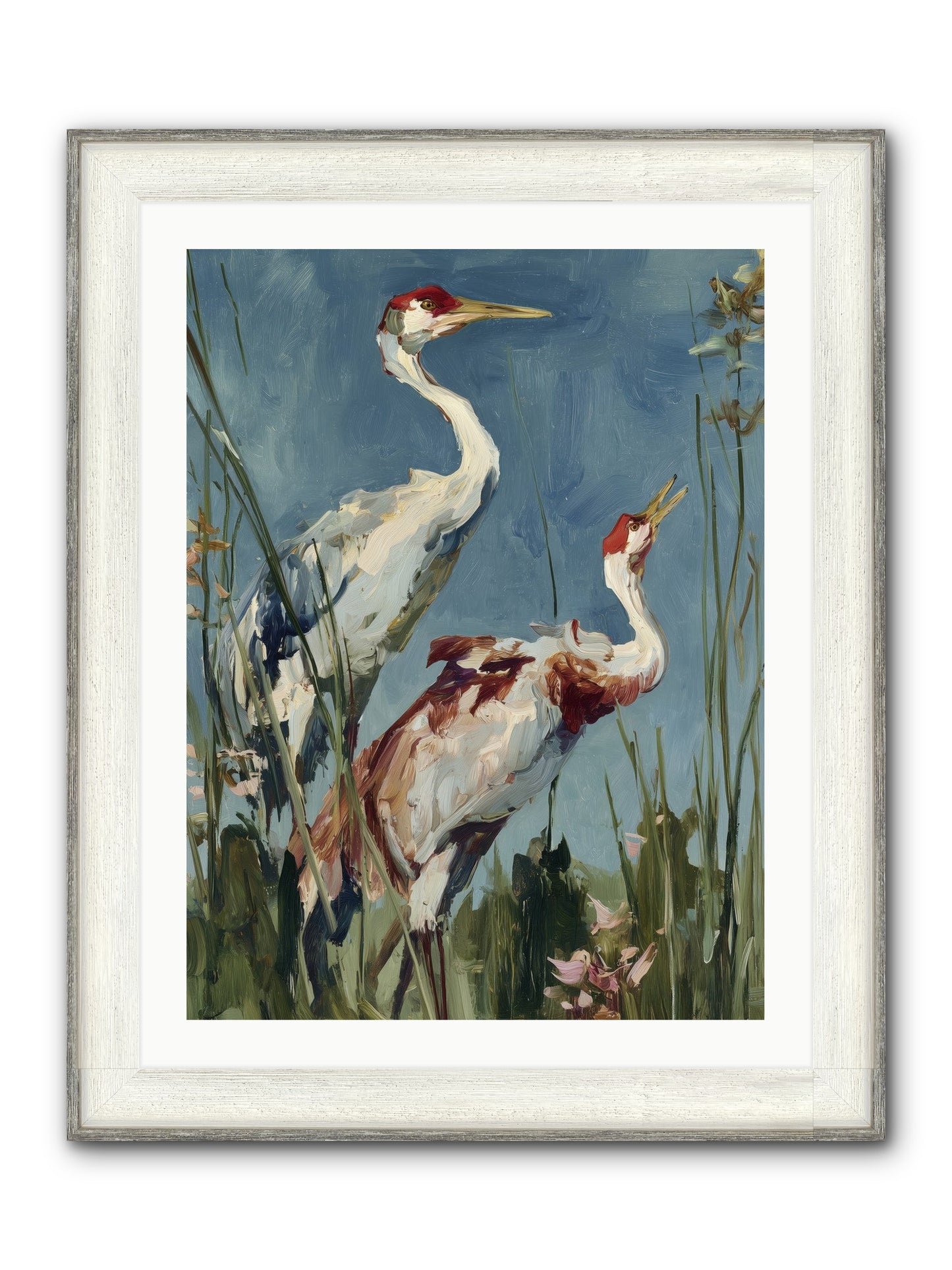 Windswept Chambers Framed Print - Driftwood White 24x32
