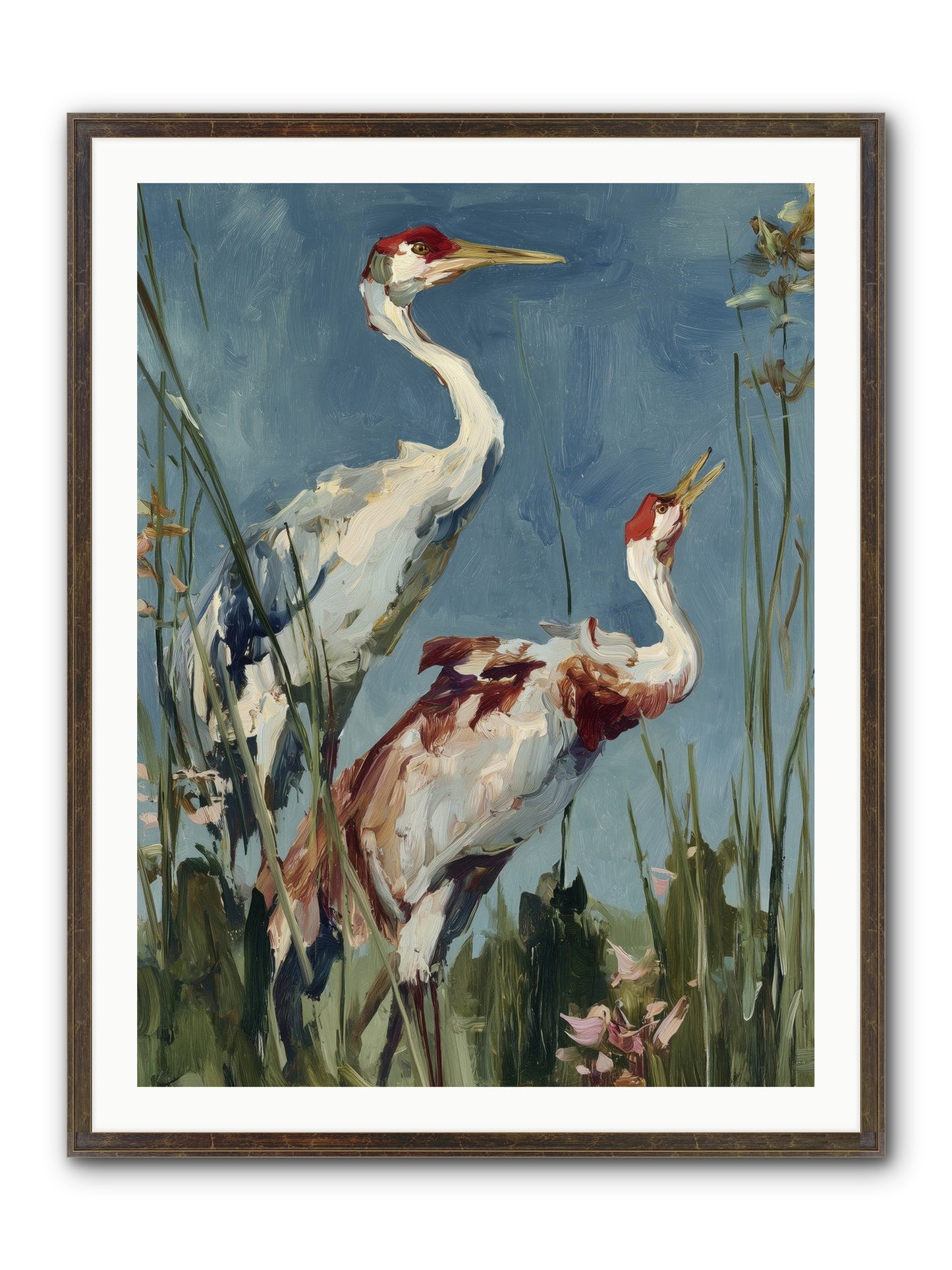 Windswept Chambers Framed Print - Slimwoods Black/Gold 30x40